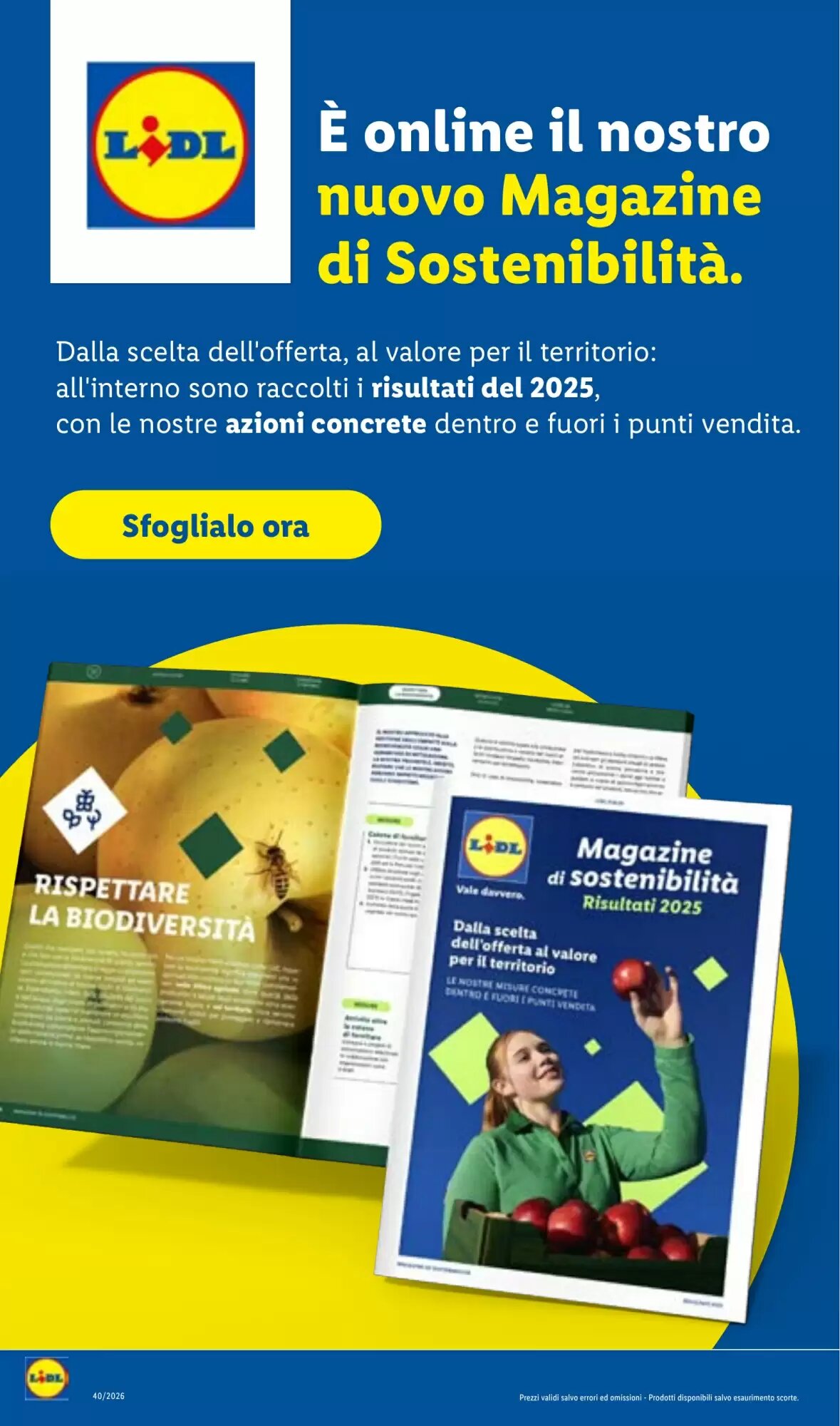 Volantino promozionale Lidl  valide dal 01/10/2026 - Pagina 50.