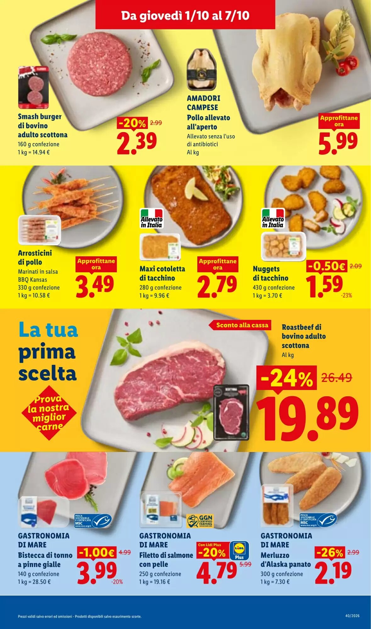 Volantino promozionale Lidl  valide dal 01/10/2026 - Pagina 9.