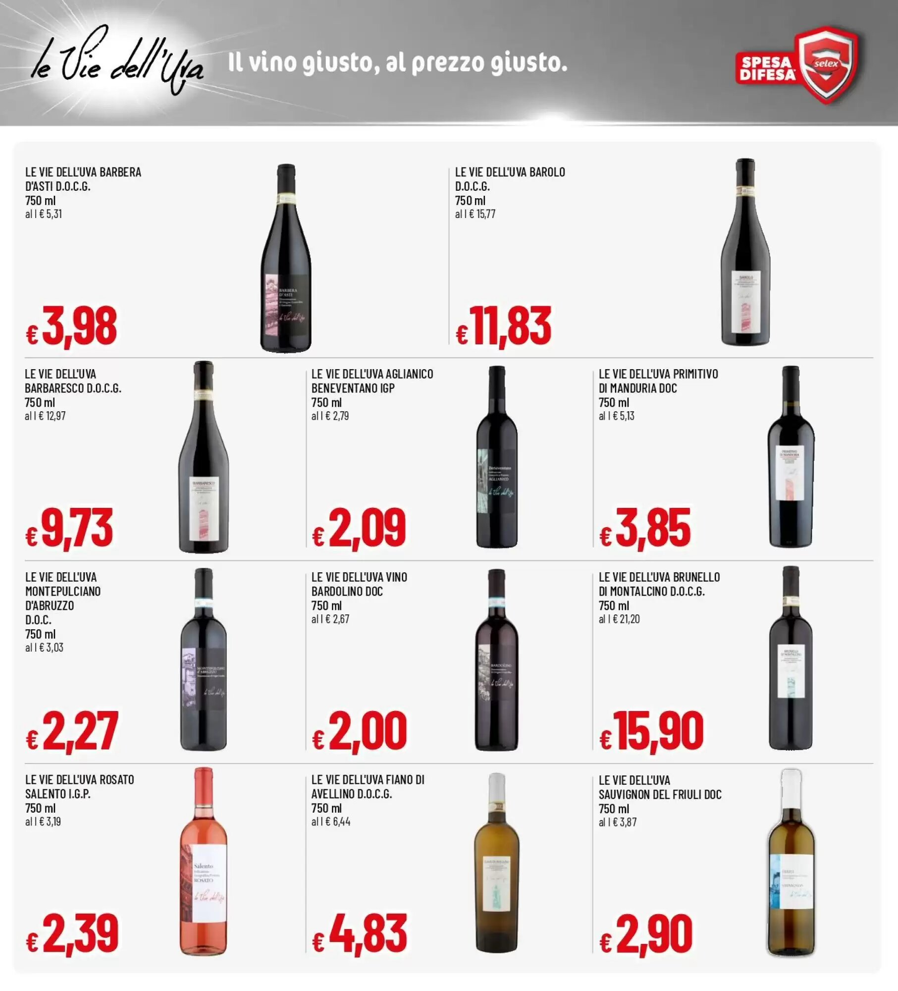 Volantino promozionale Famila  valide dal 01/10/2026 - Pagina 12.