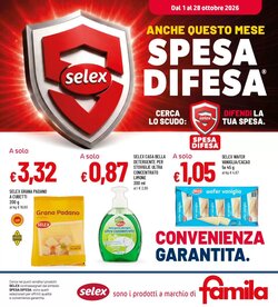 Volantino promozionale Famila  valide dal 01/10/2026