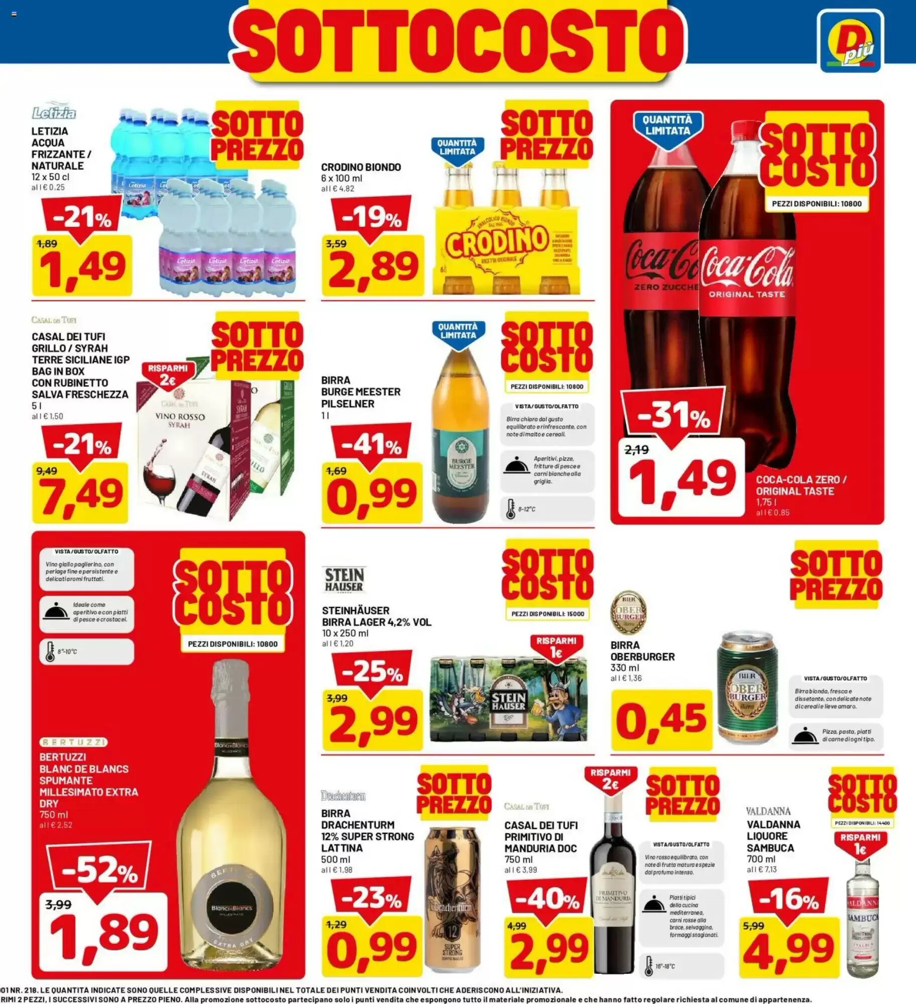 Volantino promozionale DPiù  valide dal 01/10/2026 - Pagina 7.