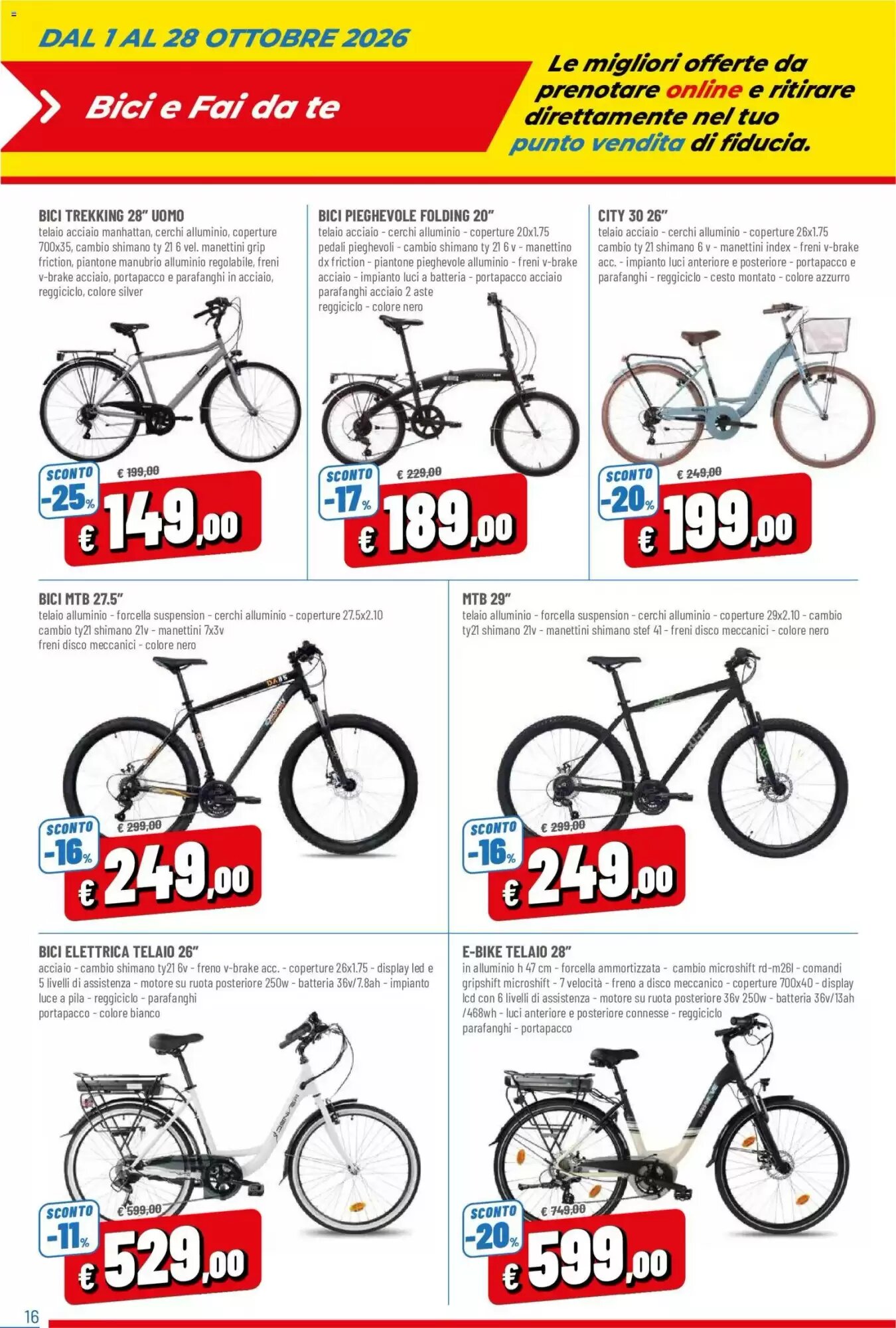 Volantino promozionale DPiù  valide dal 01/10/2026 - Pagina 16.