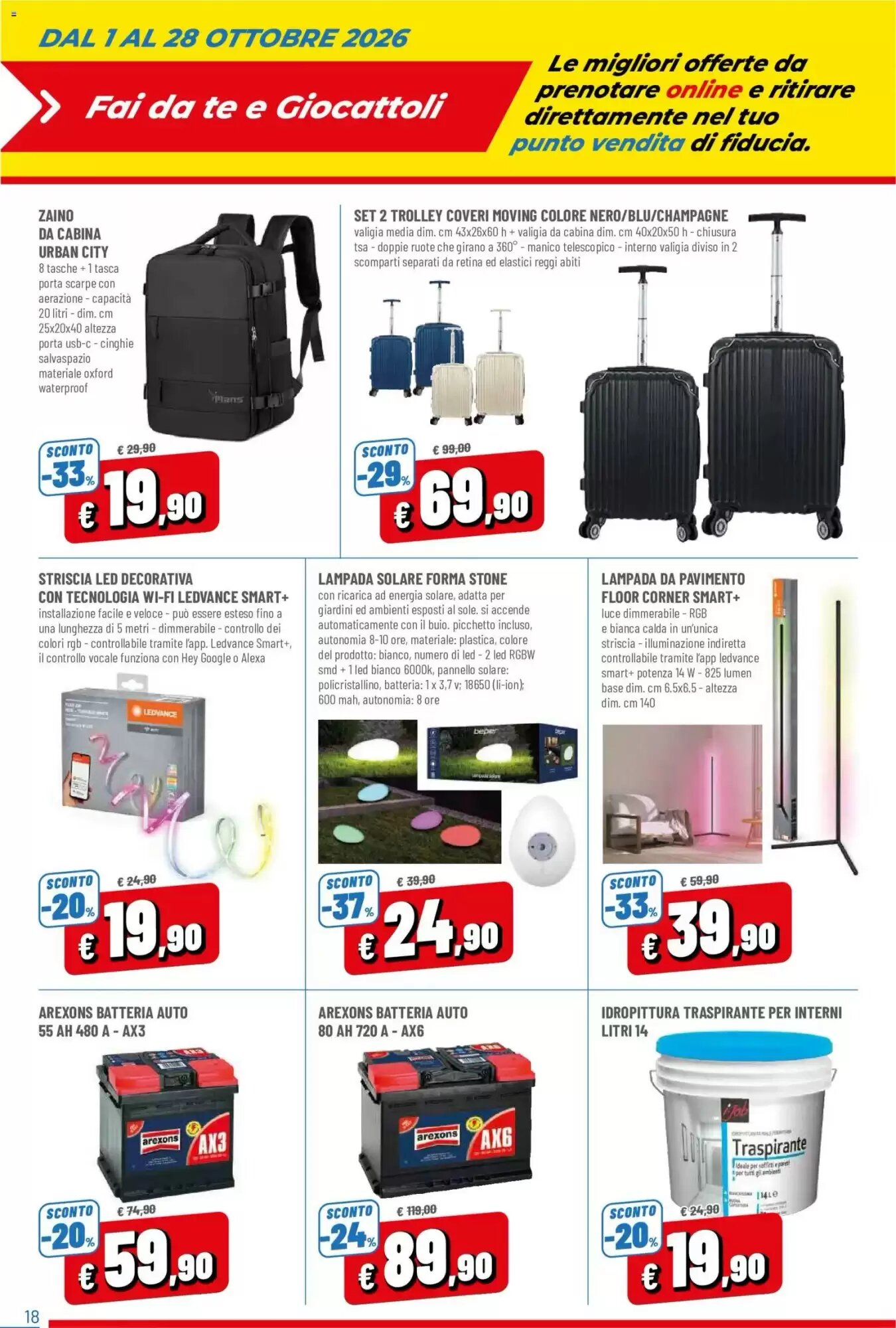 Volantino promozionale DPiù  valide dal 01/10/2026 - Pagina 18.