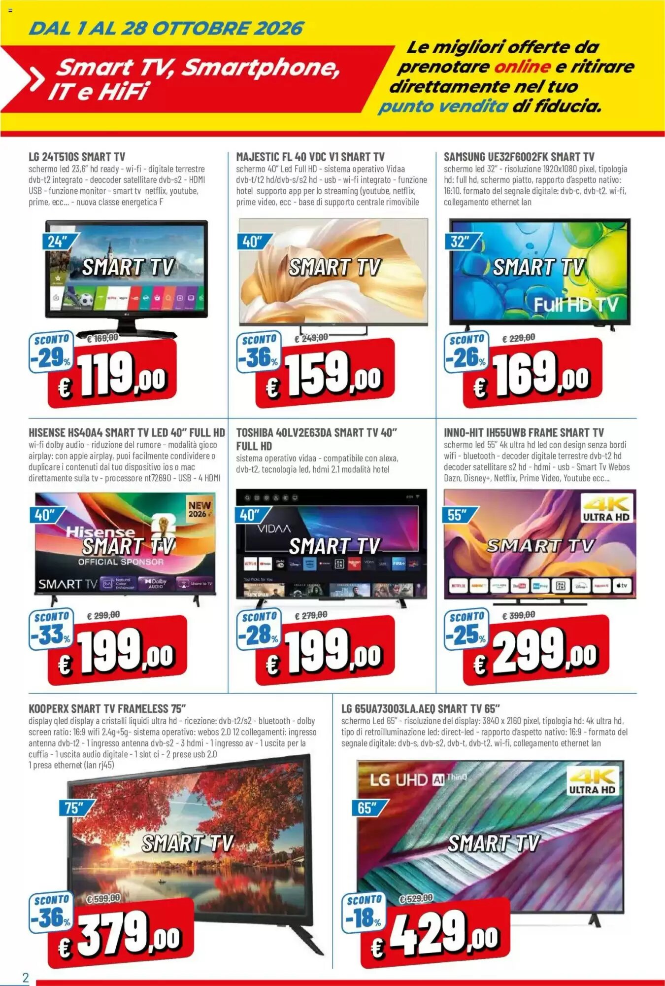 Volantino promozionale DPiù  valide dal 01/10/2026 - Pagina 2.