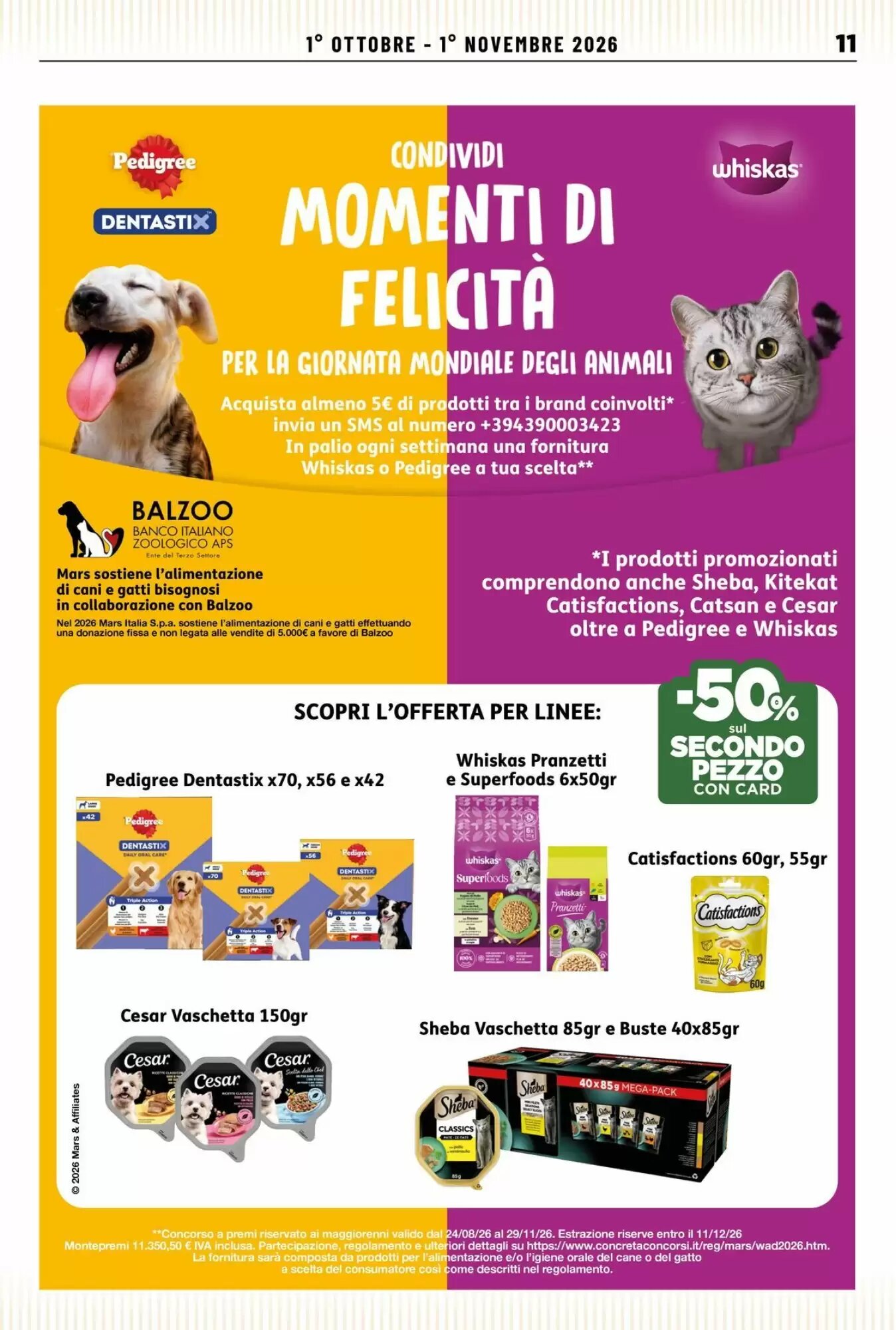 Volantino promozionale L´Isola dei Tesori  valide dal 01/10/2026 - Pagina 11.