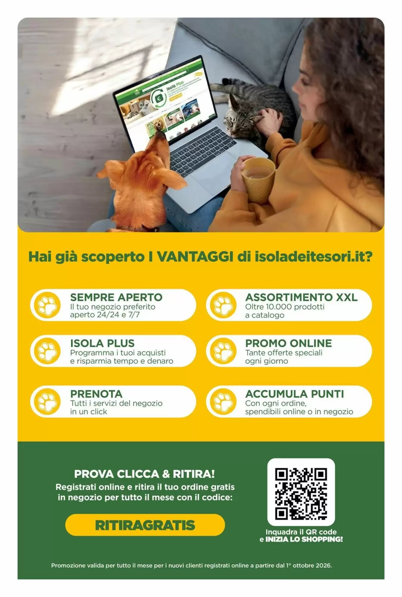 Volantino promozionale L´Isola dei Tesori  valide dal 01/10/2026 - Pagina 16.