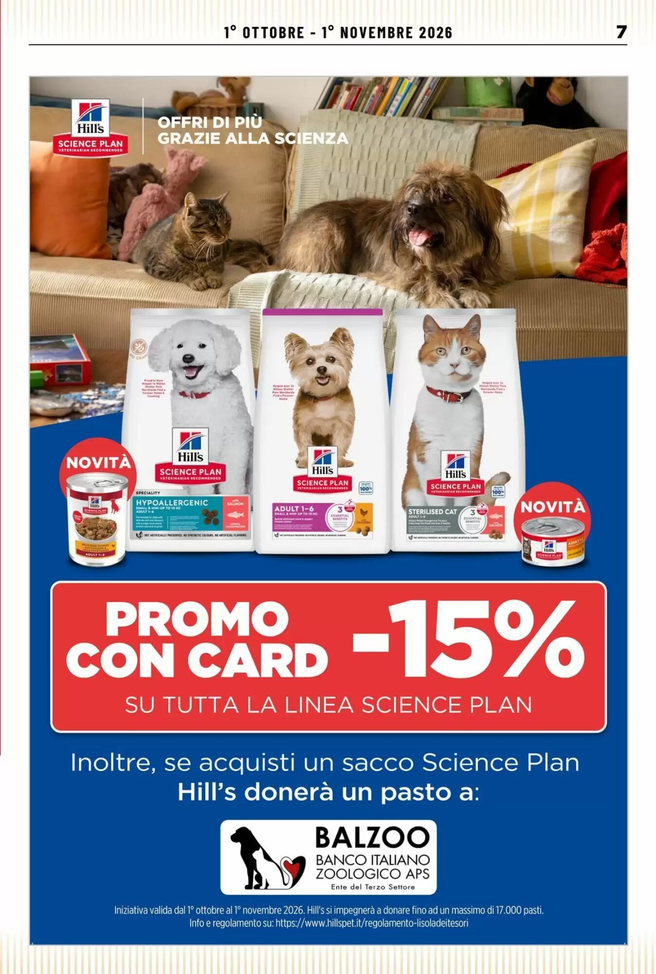 Volantino promozionale L´Isola dei Tesori  valide dal 01/10/2026 - Pagina 7.