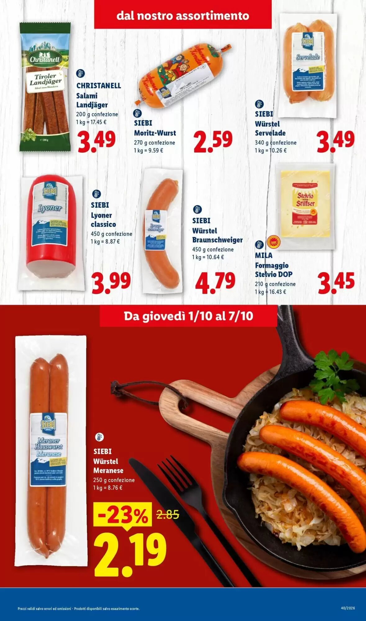 Volantino promozionale Lidl  valide dal 01/10/2026 - Pagina 3.