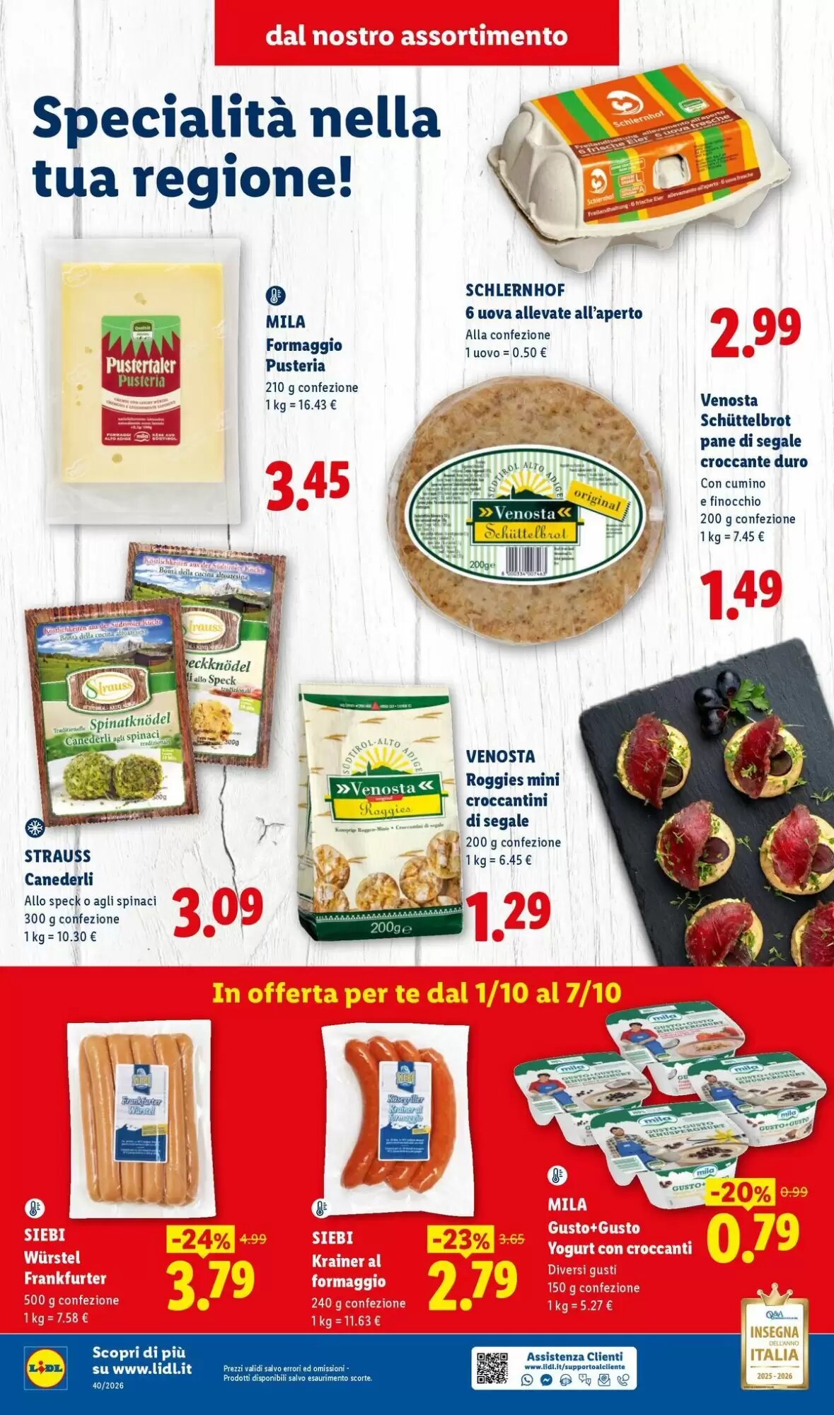 Volantino promozionale Lidl  valide dal 01/10/2026 - Pagina 4.