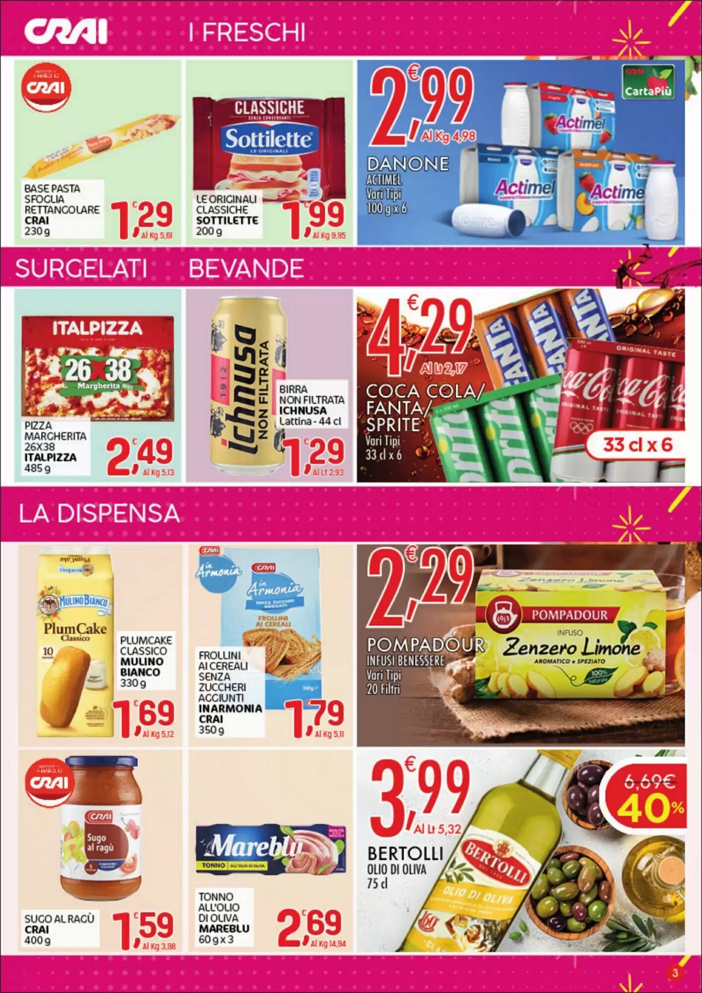 Volantino promozionale Crai  valide dal 01/10/2026 - Pagina 3.