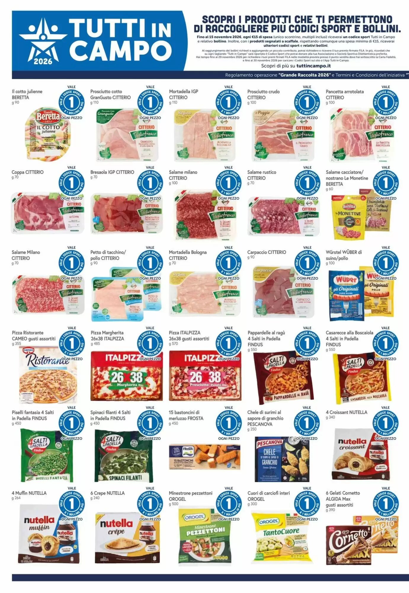 Volantino promozionale Famila Superstore  valide dal 01/10/2026 - Pagina 14.