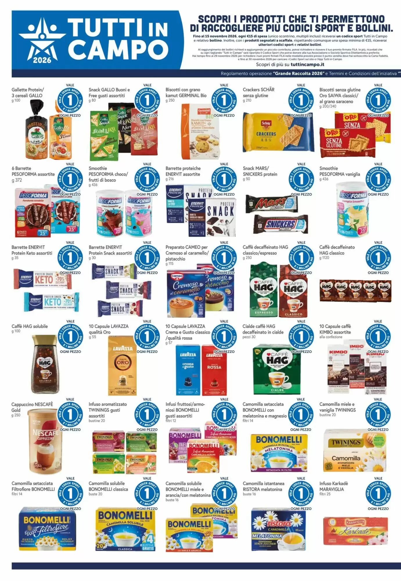 Volantino promozionale Famila Superstore  valide dal 01/10/2026 - Pagina 18.