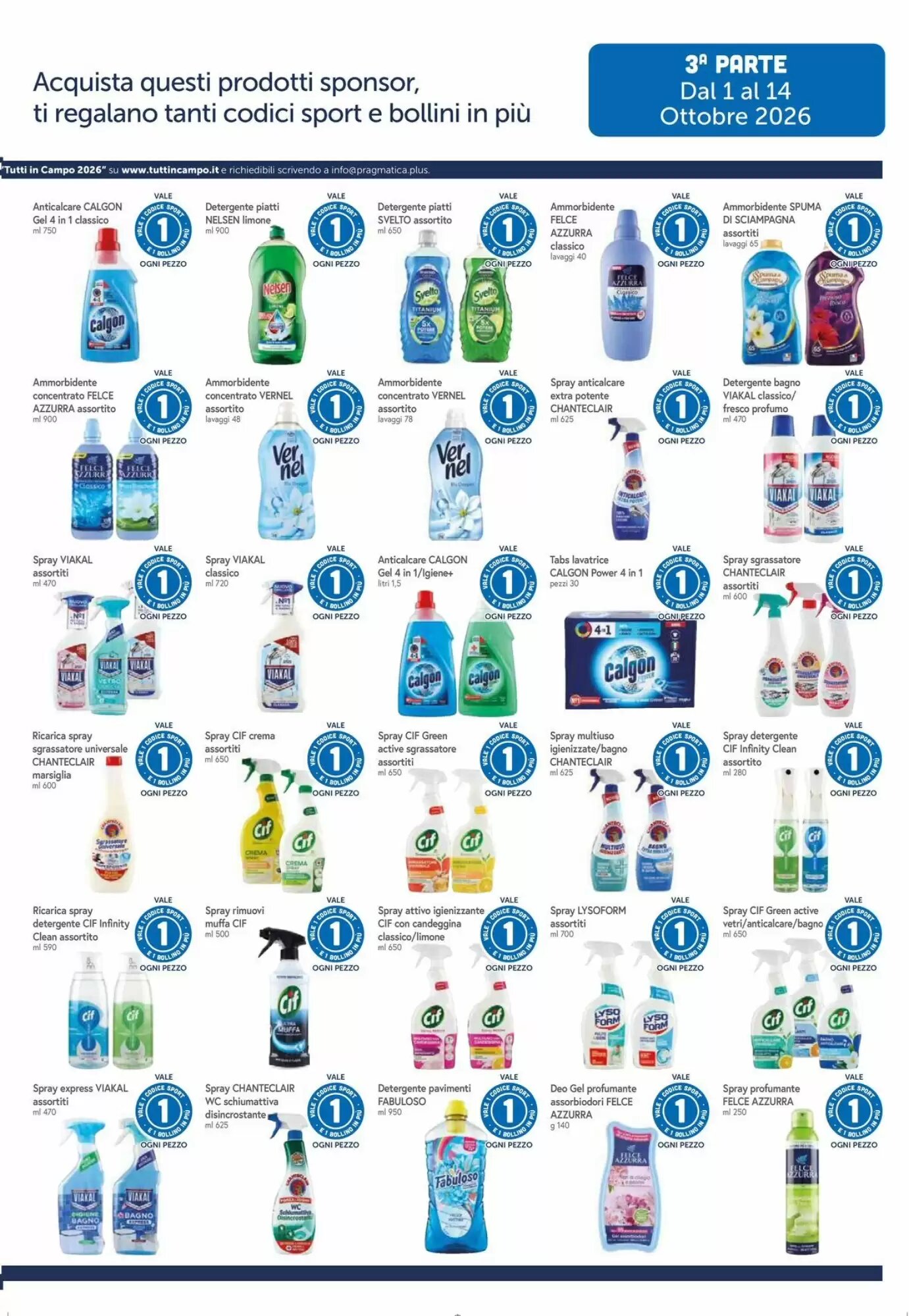 Volantino promozionale Famila Superstore  valide dal 01/10/2026 - Pagina 21.