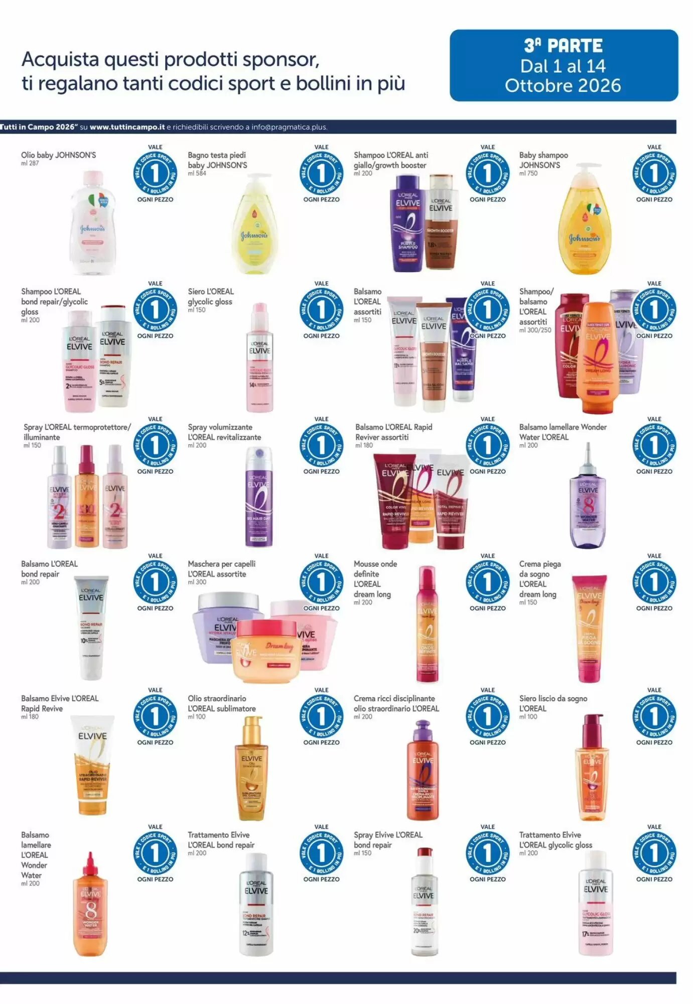 Volantino promozionale Famila Superstore  valide dal 01/10/2026 - Pagina 25.