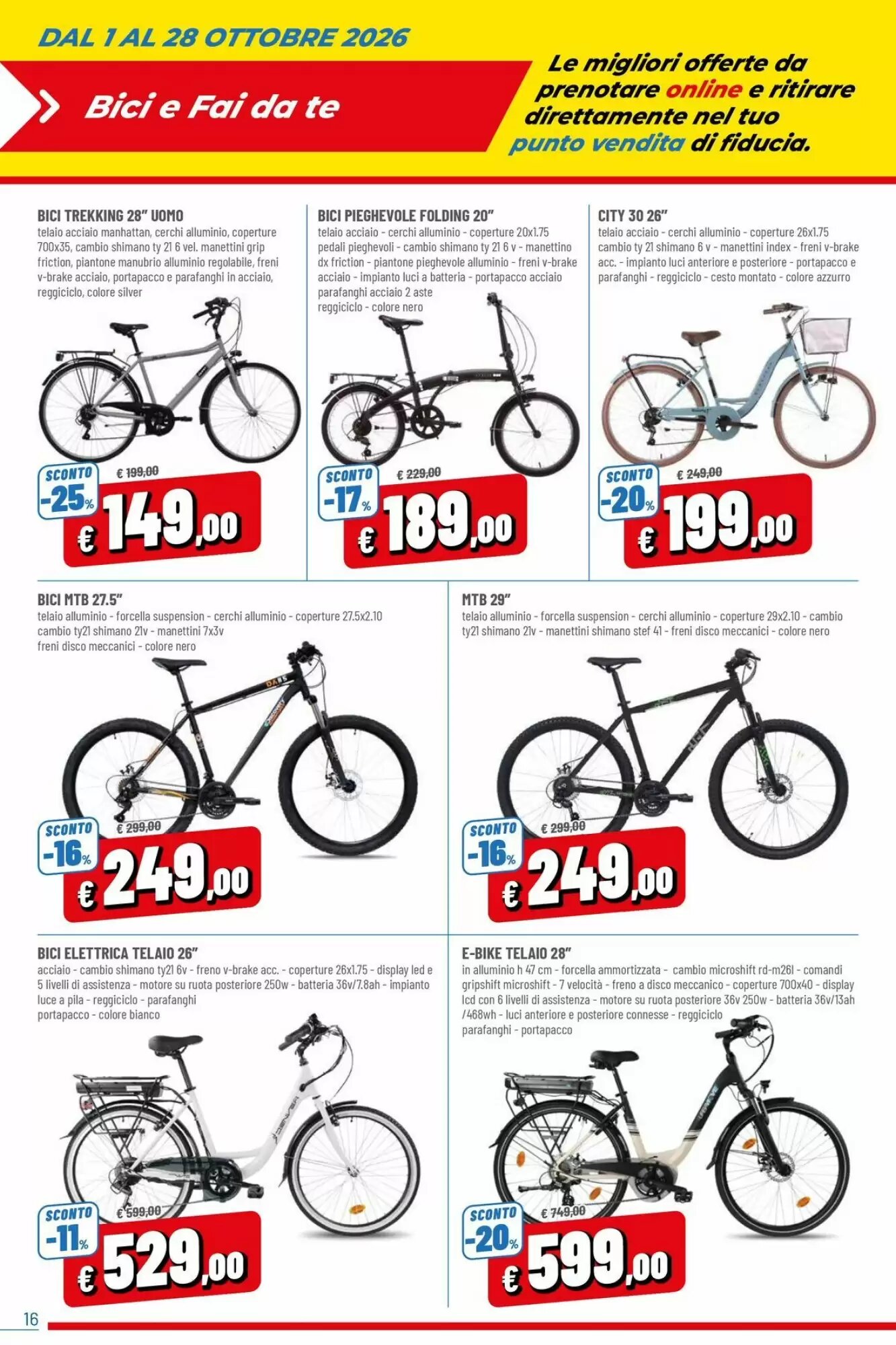 Volantino promozionale Famila  valide dal 01/10/2026 - Pagina 16.
