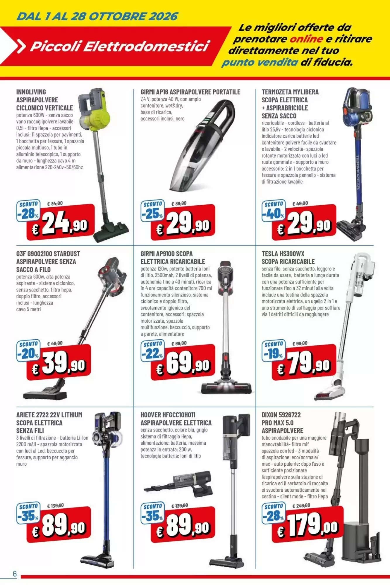 Volantino promozionale Famila  valide dal 01/10/2026 - Pagina 6.