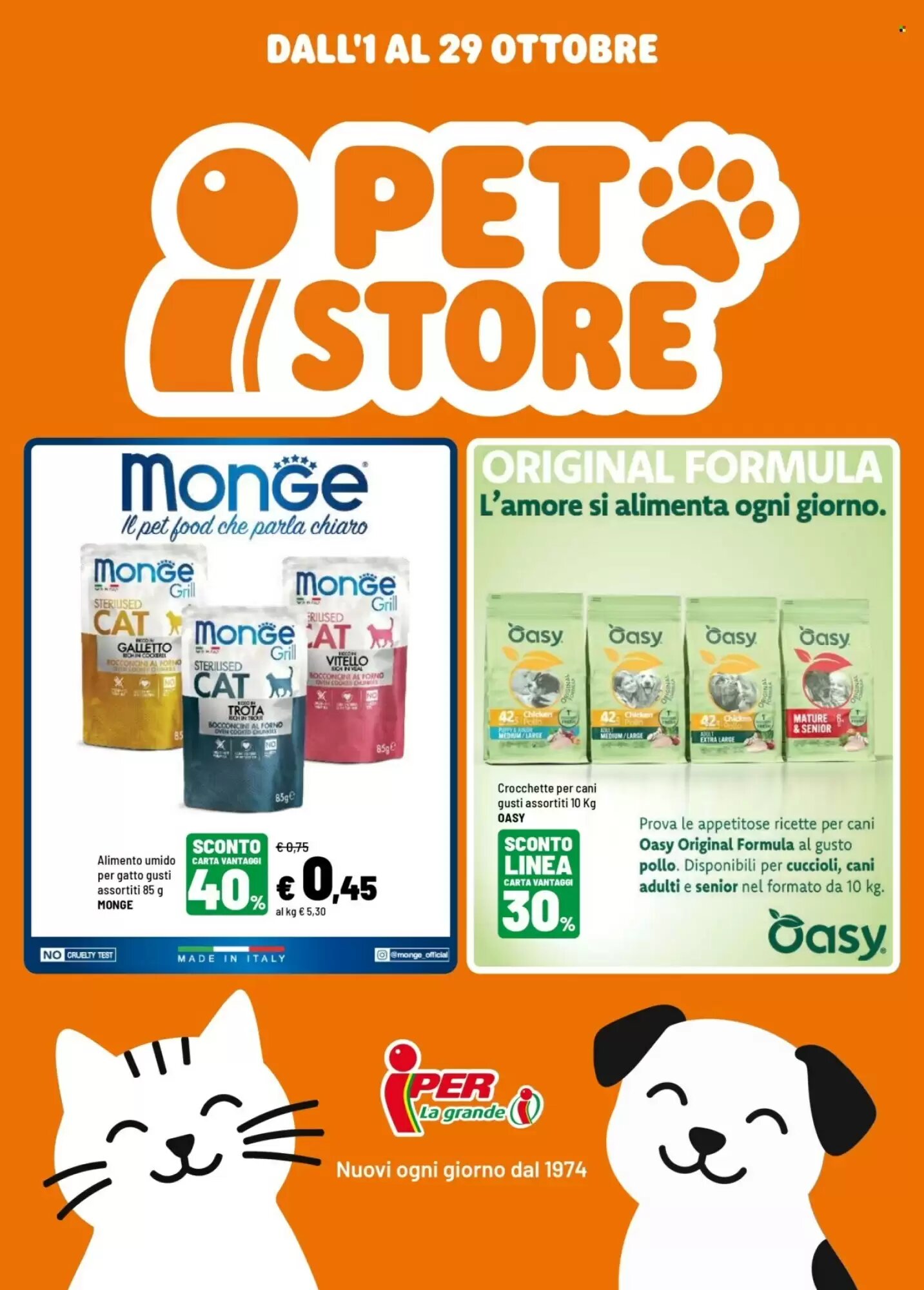 Volantino promozionale Iper La Grande  valide dal 01/10/2026 - Pagina 1.