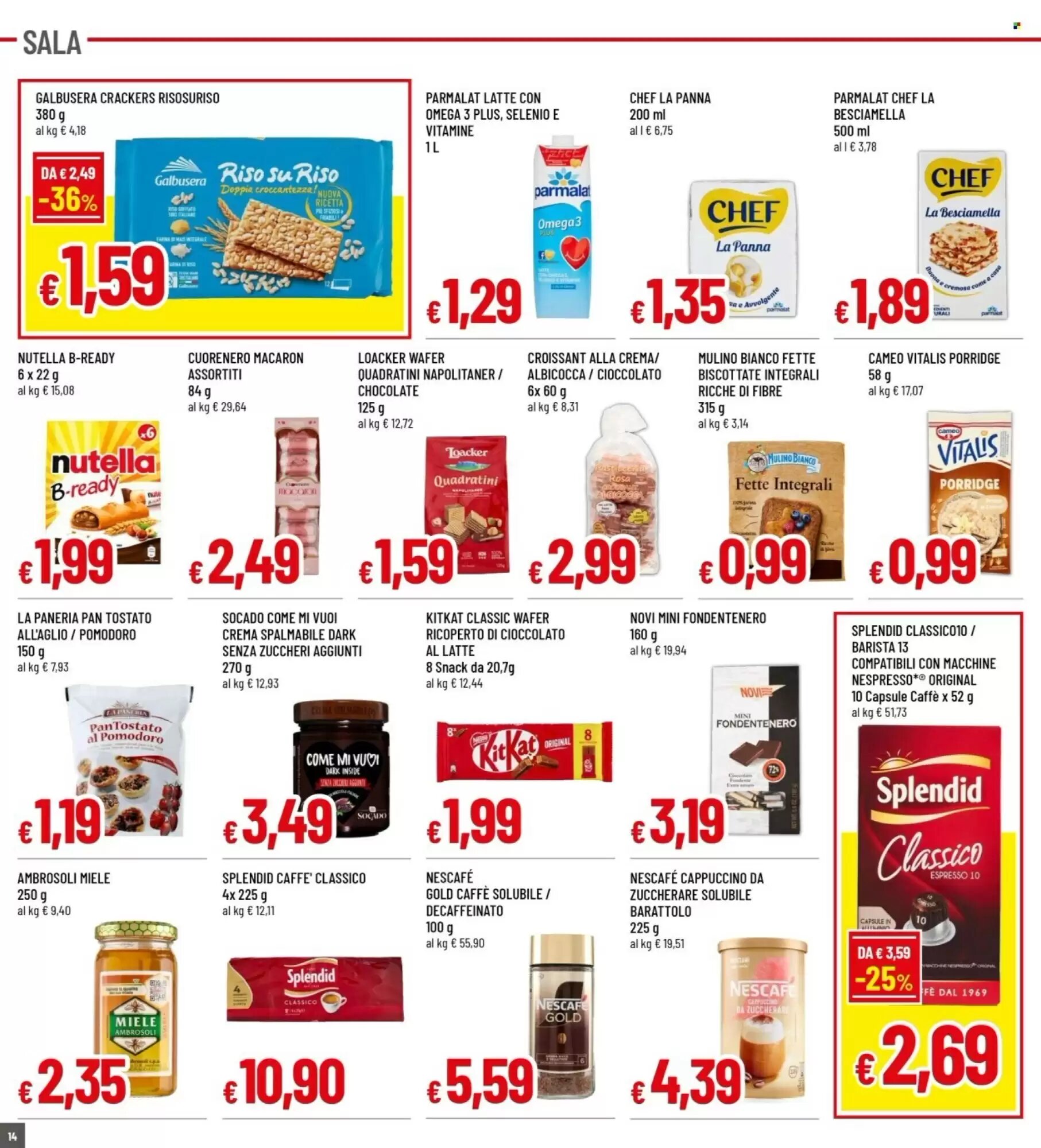 Volantino promozionale Famila  valide dal 01/10/2026 - Pagina 14.