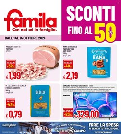 Volantino promozionale Famila  valide dal 01/10/2026