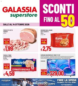 Volantino promozionale Galassia superstore  valide dal 01/10/2026