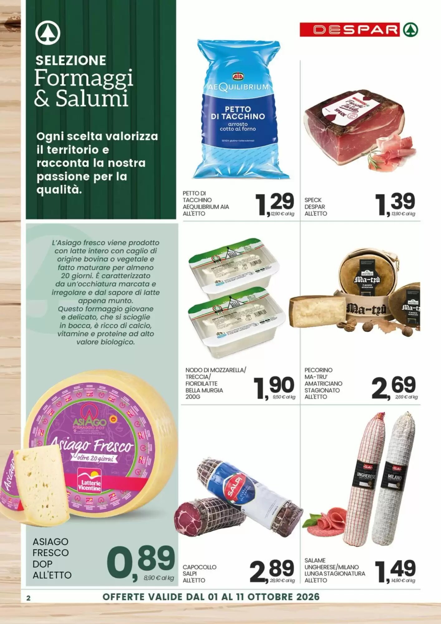 Volantino promozionale Despar  valide dal 01/10/2026 - Pagina 2.