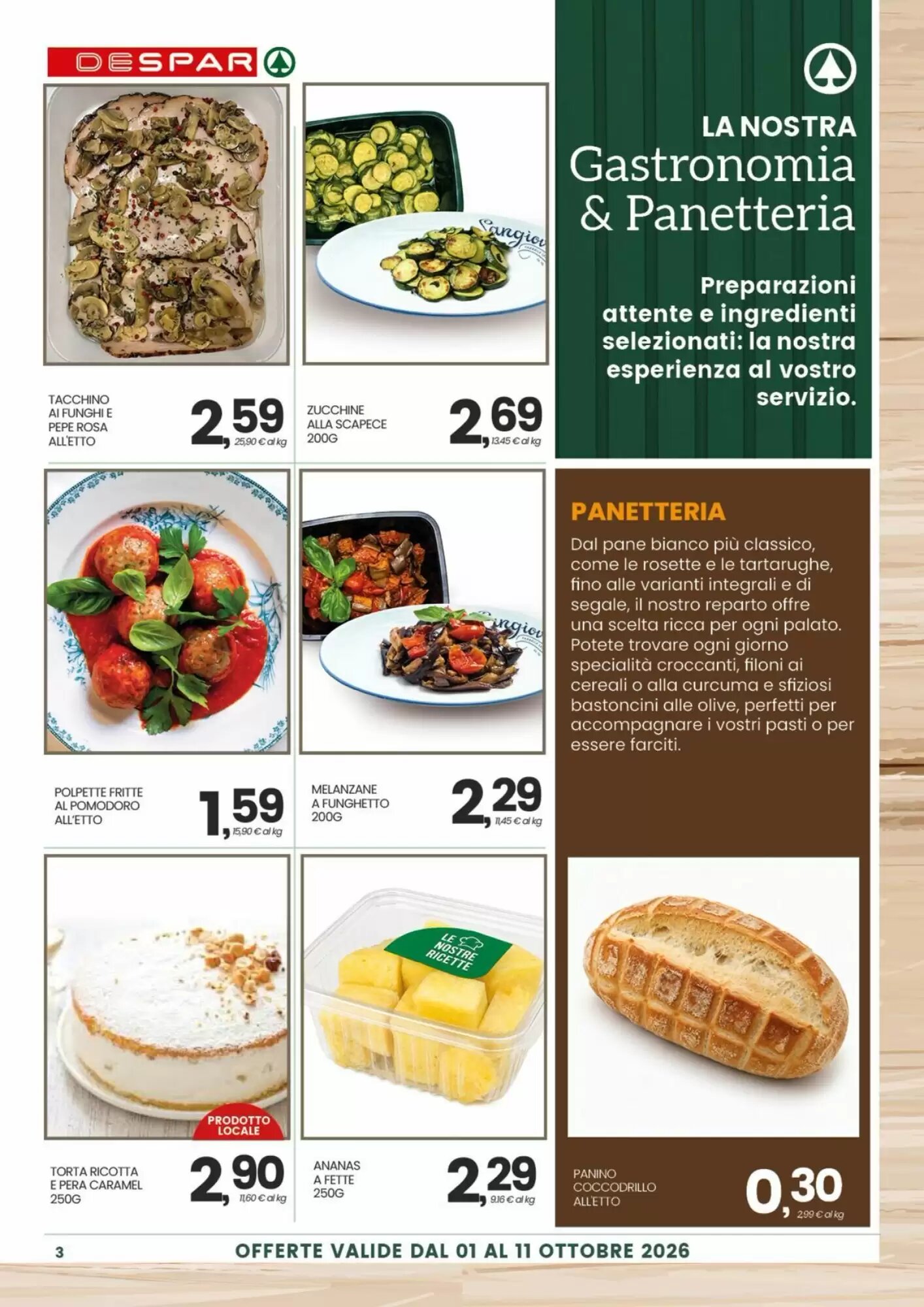 Volantino promozionale Despar  valide dal 01/10/2026 - Pagina 3.