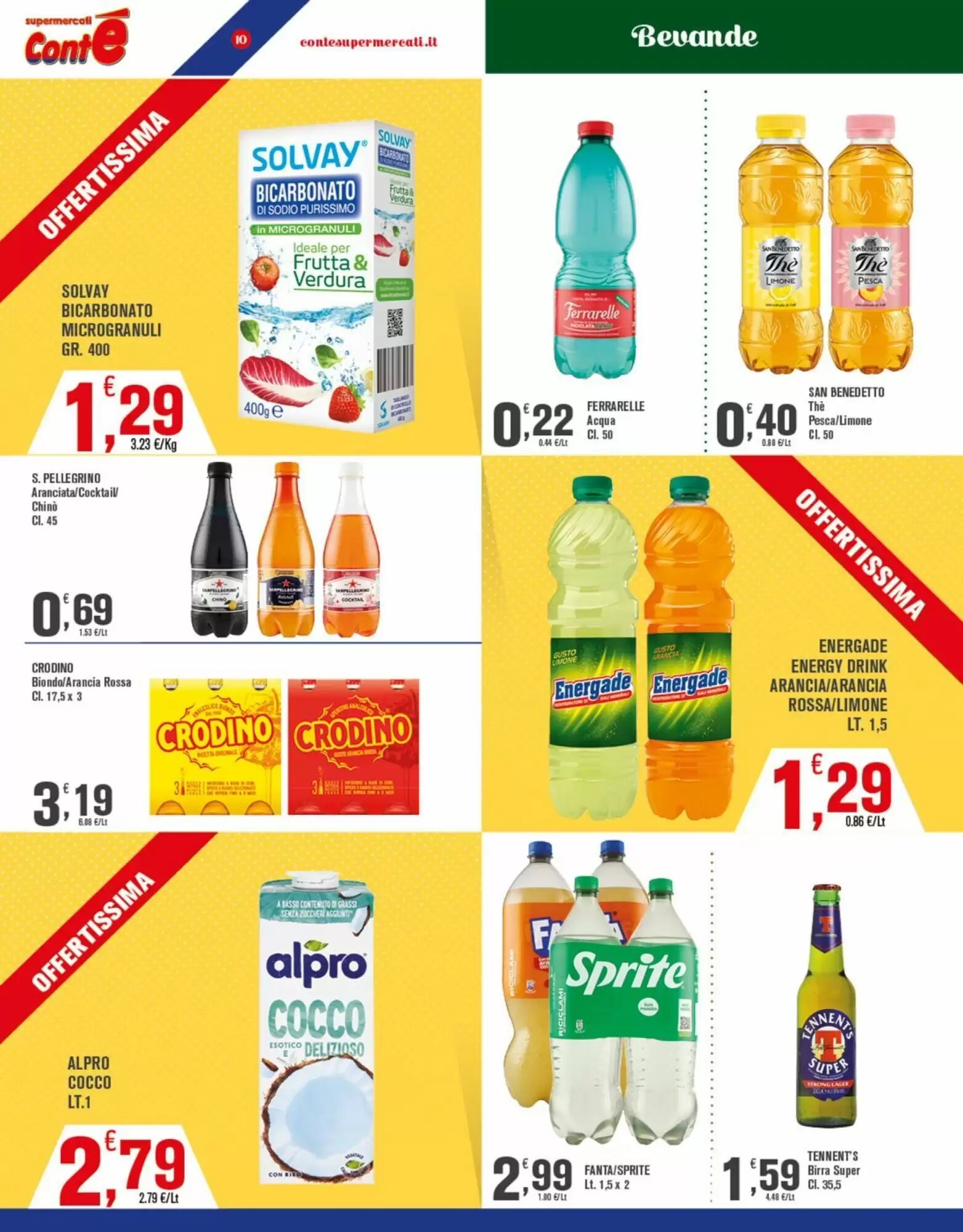 Volantino promozionale Conté Supermercati  valide dal 01/10/2026 - Pagina 10.
