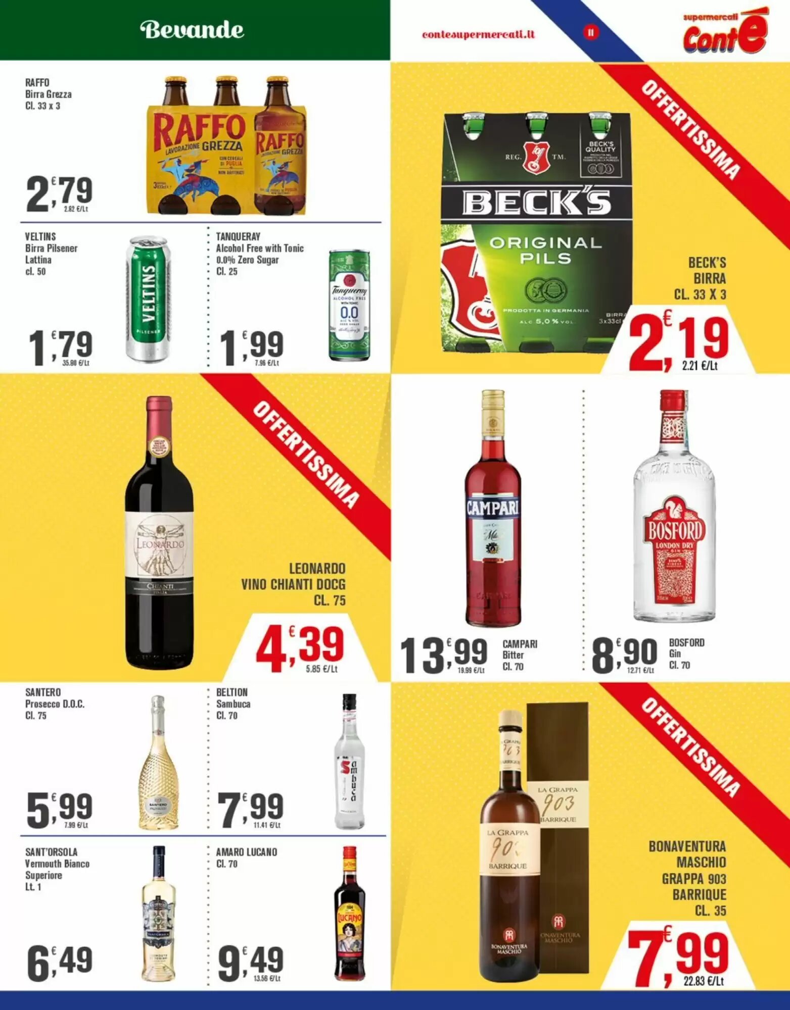 Volantino promozionale Conté Supermercati  valide dal 01/10/2026 - Pagina 11.