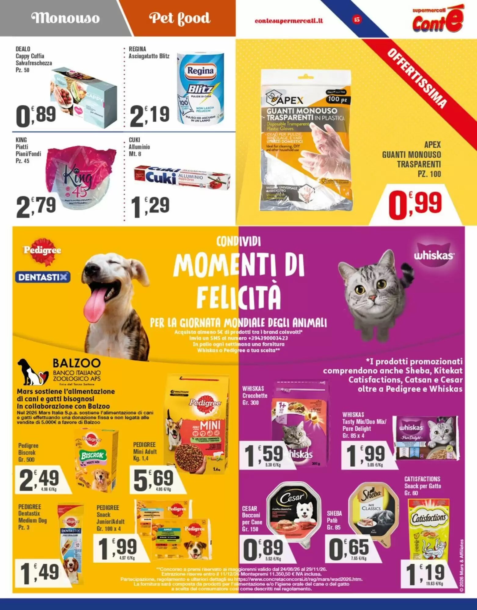 Volantino promozionale Conté Supermercati  valide dal 01/10/2026 - Pagina 15.