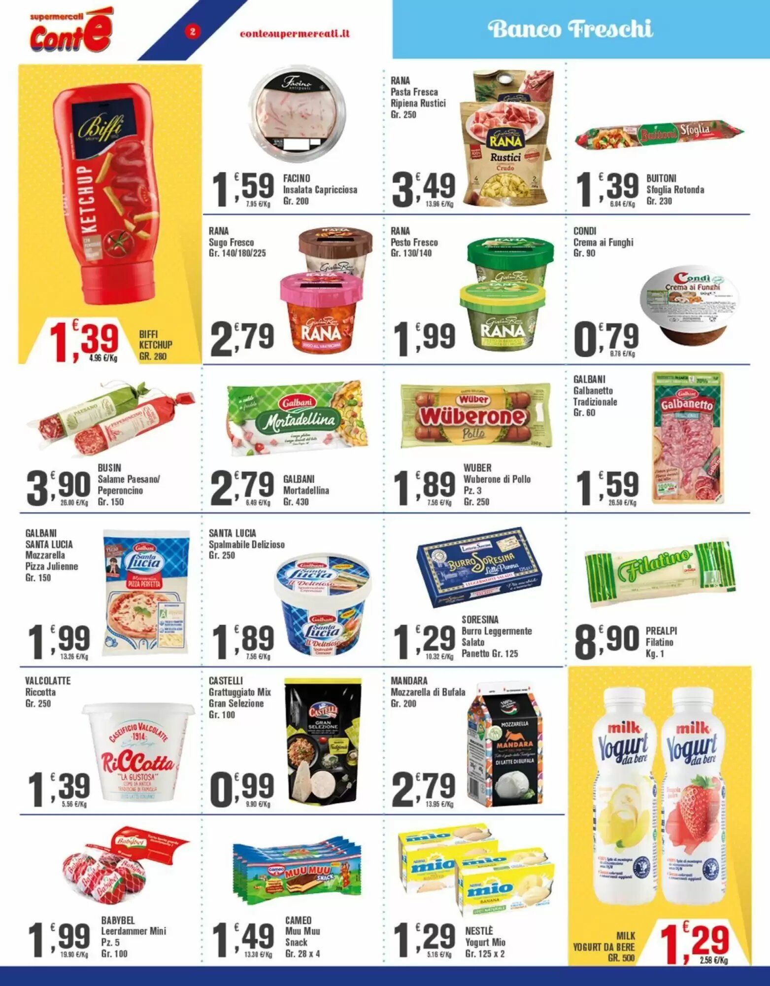 Volantino promozionale Conté Supermercati  valide dal 01/10/2026 - Pagina 2.