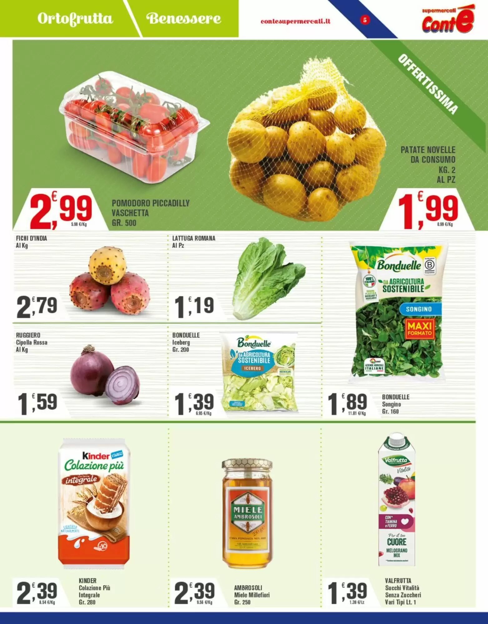 Volantino promozionale Conté Supermercati  valide dal 01/10/2026 - Pagina 5.