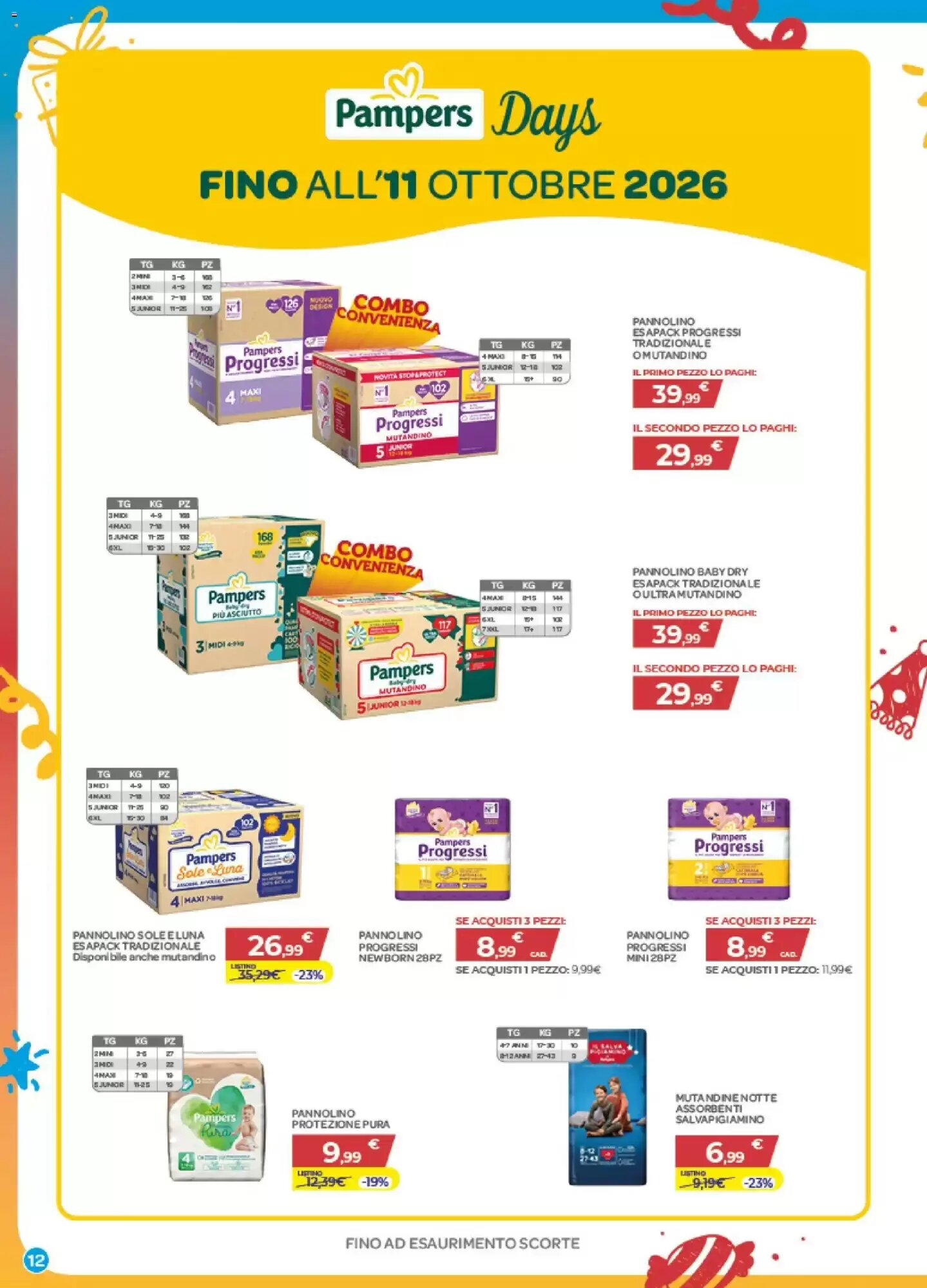 Volantino promozionale Bimbo Store  valide dal 01/10/2026 - Pagina 12.