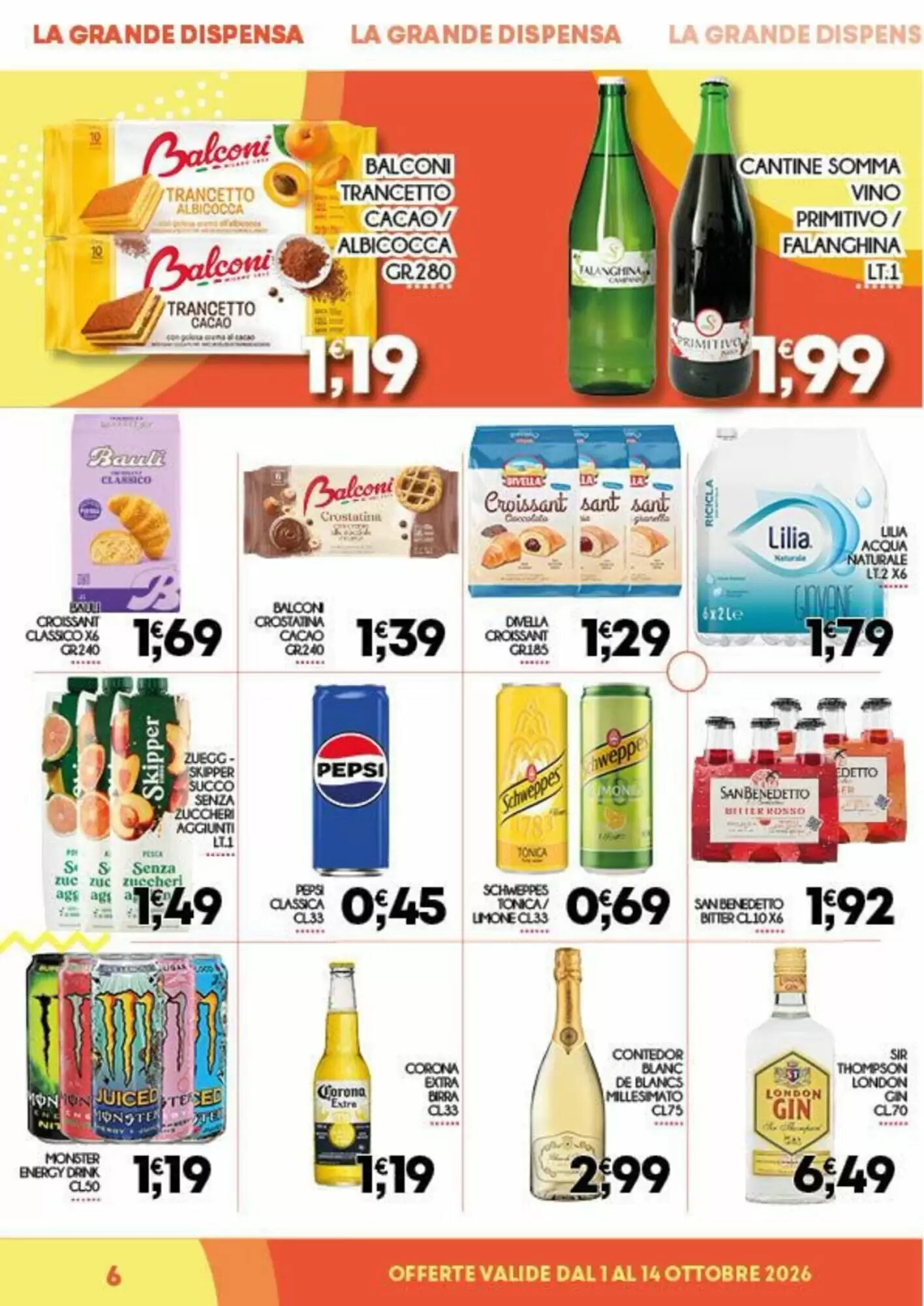 Volantino promozionale Enne Market  valide dal 01/10/2026 - Pagina 6.