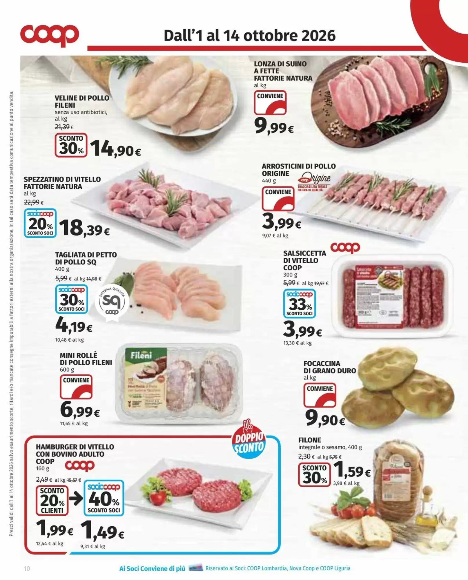 Volantino promozionale Coop  valide dal 01/10/2026 - Pagina 10.