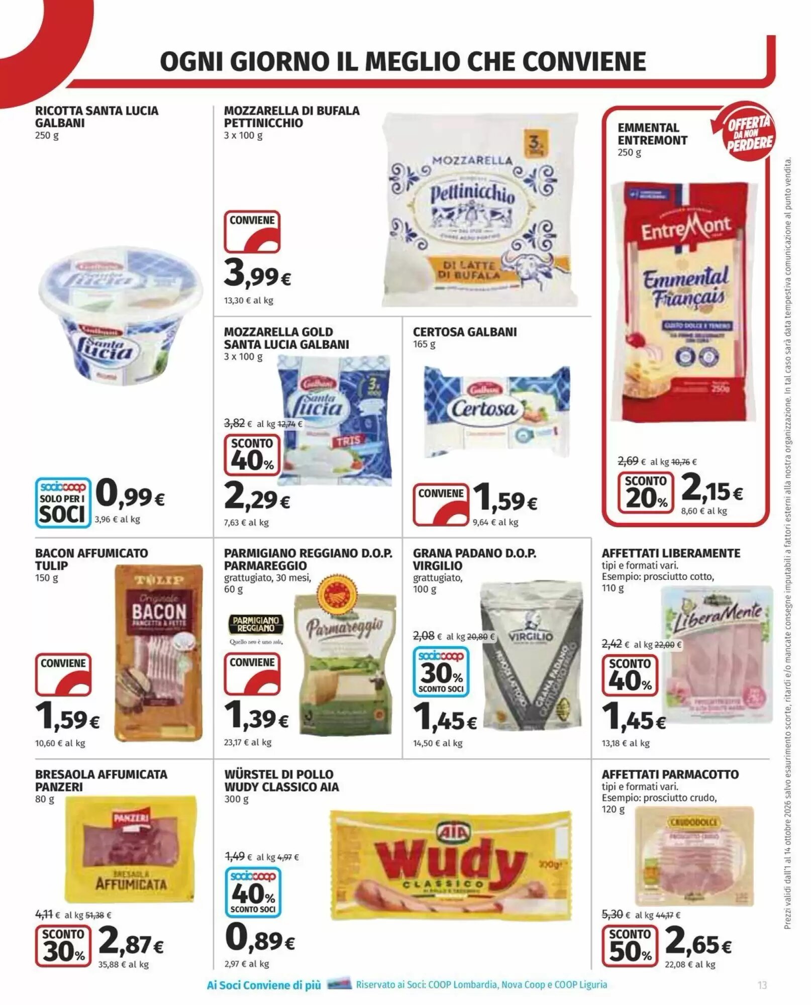 Volantino promozionale Coop  valide dal 01/10/2026 - Pagina 13.