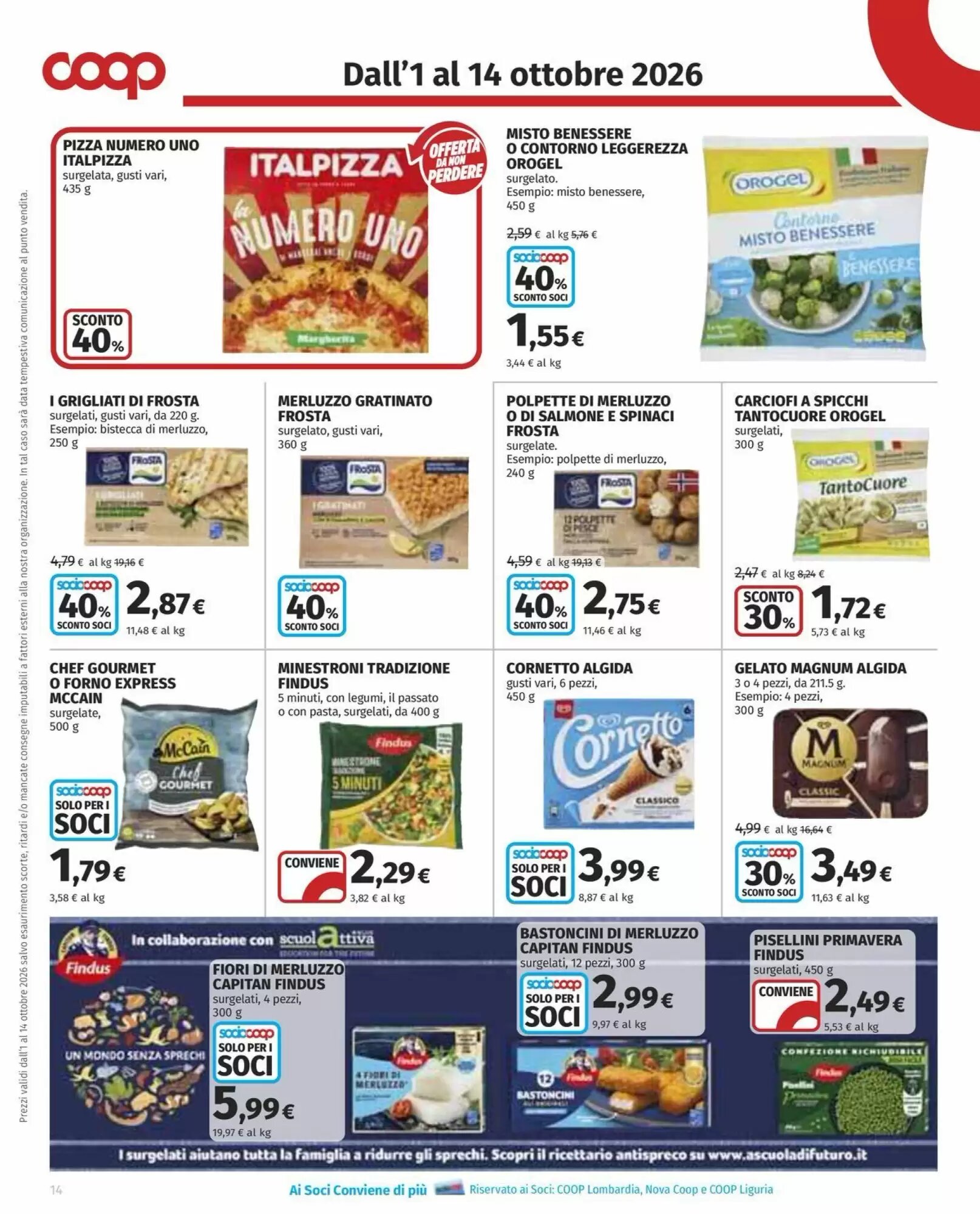 Volantino promozionale Coop  valide dal 01/10/2026 - Pagina 14.