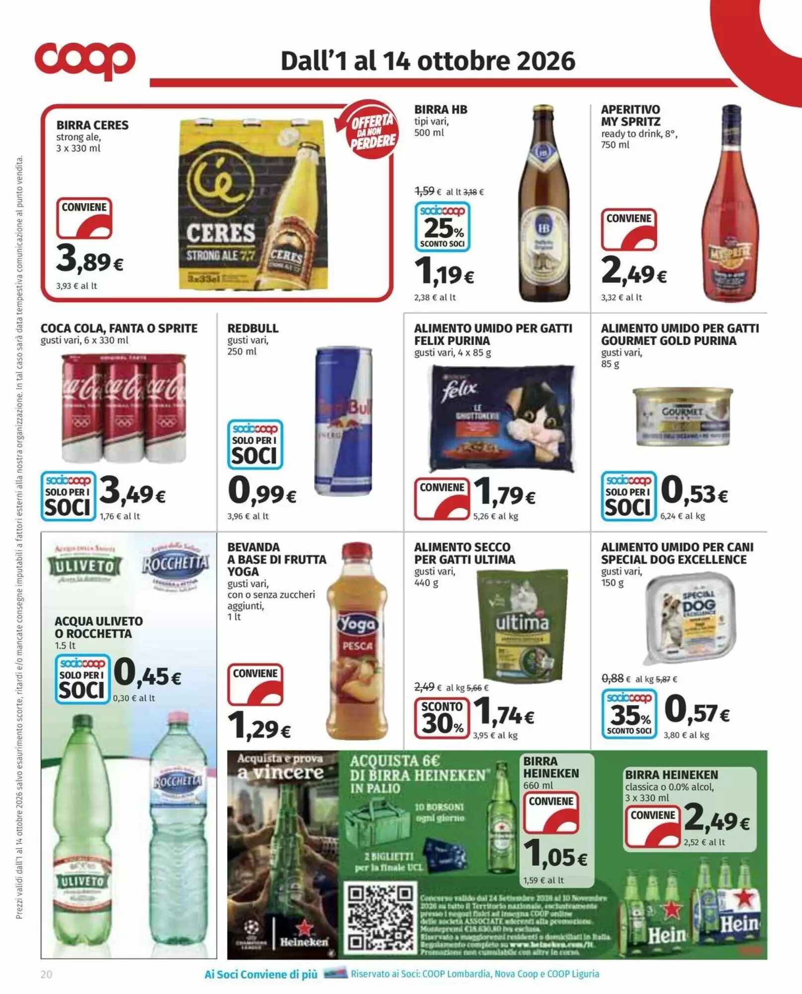 Volantino promozionale Coop  valide dal 01/10/2026 - Pagina 20.