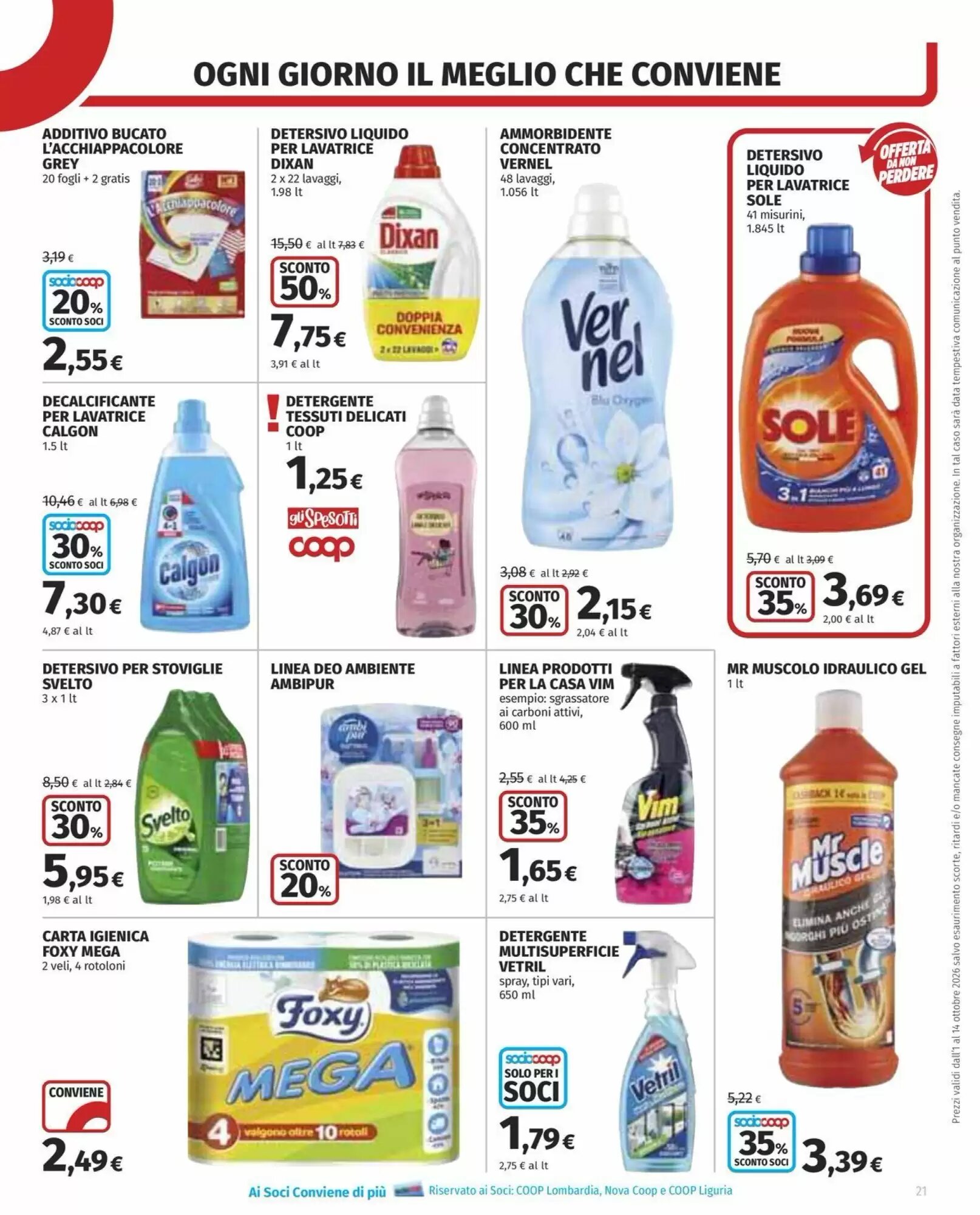 Volantino promozionale Coop  valide dal 01/10/2026 - Pagina 21.