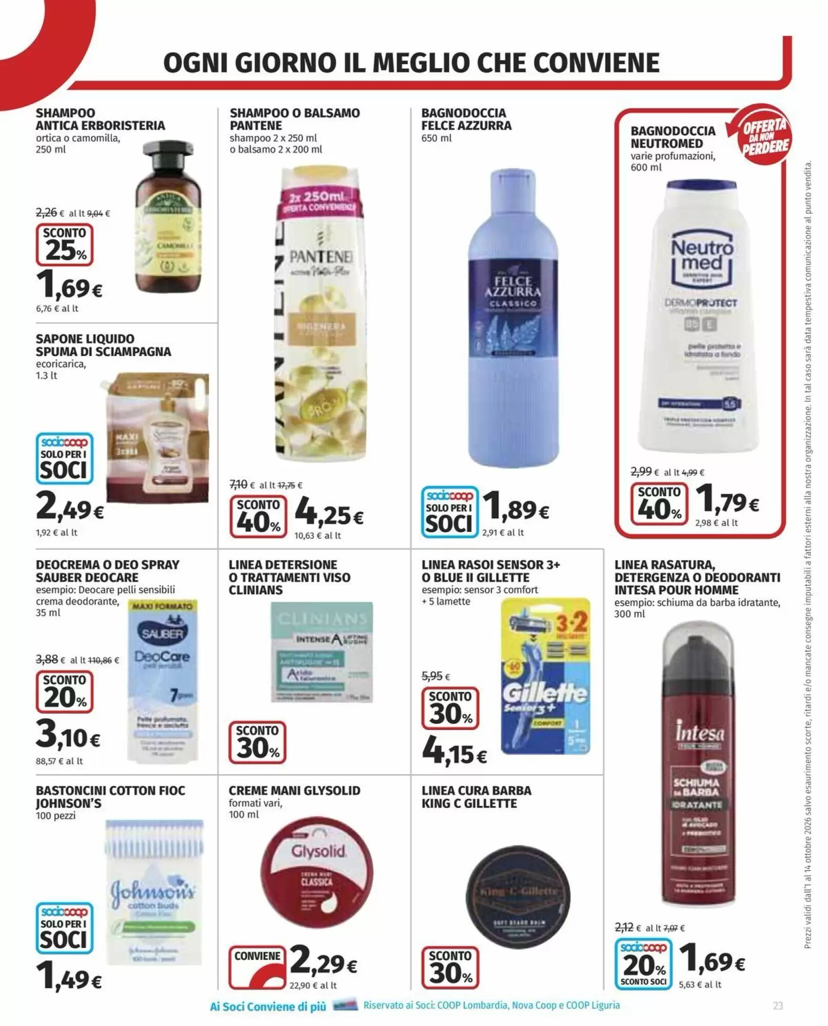 Volantino promozionale Coop  valide dal 01/10/2026 - Pagina 23.