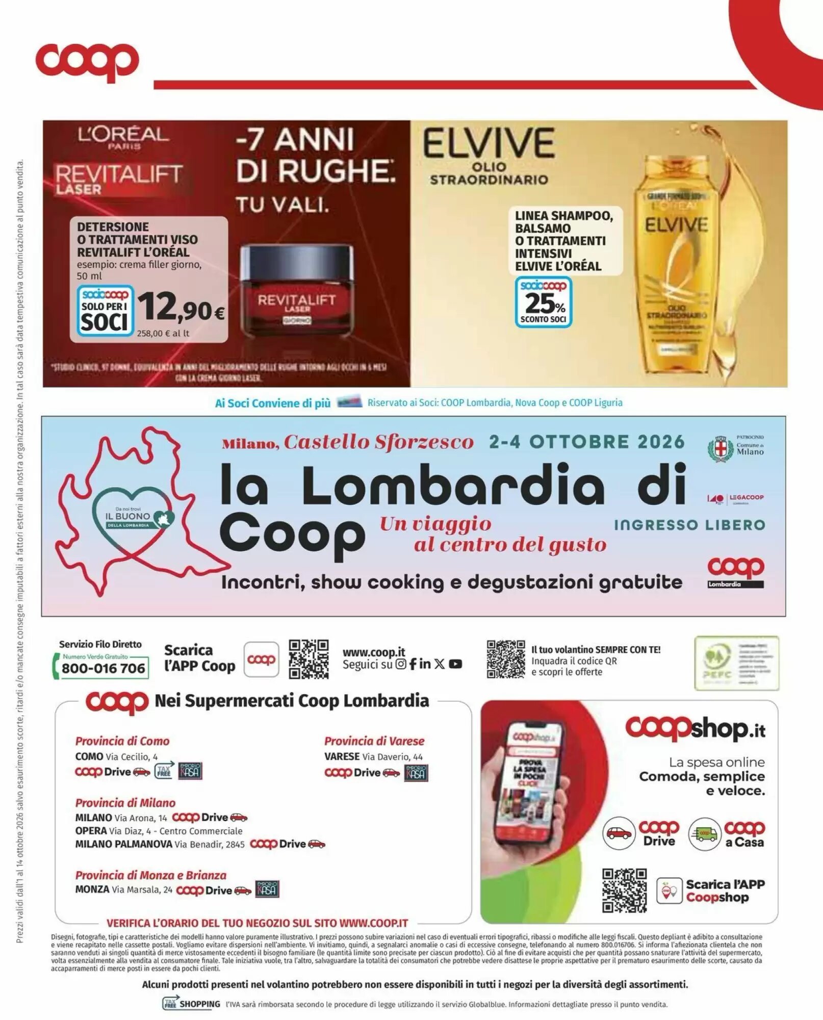 Volantino promozionale Coop  valide dal 01/10/2026 - Pagina 36.