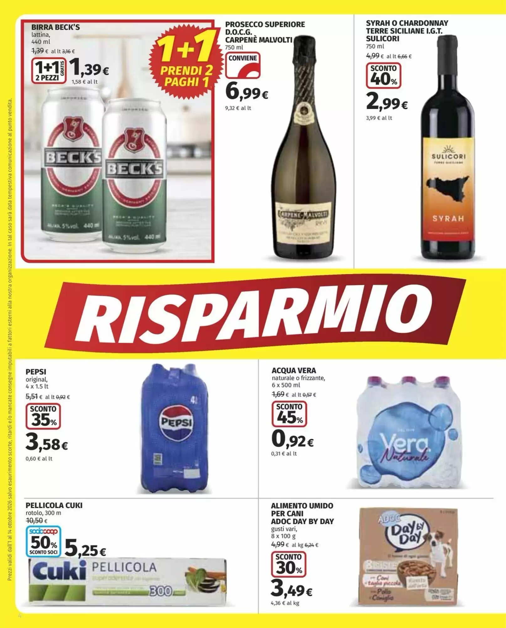 Volantino promozionale Coop  valide dal 01/10/2026 - Pagina 4.