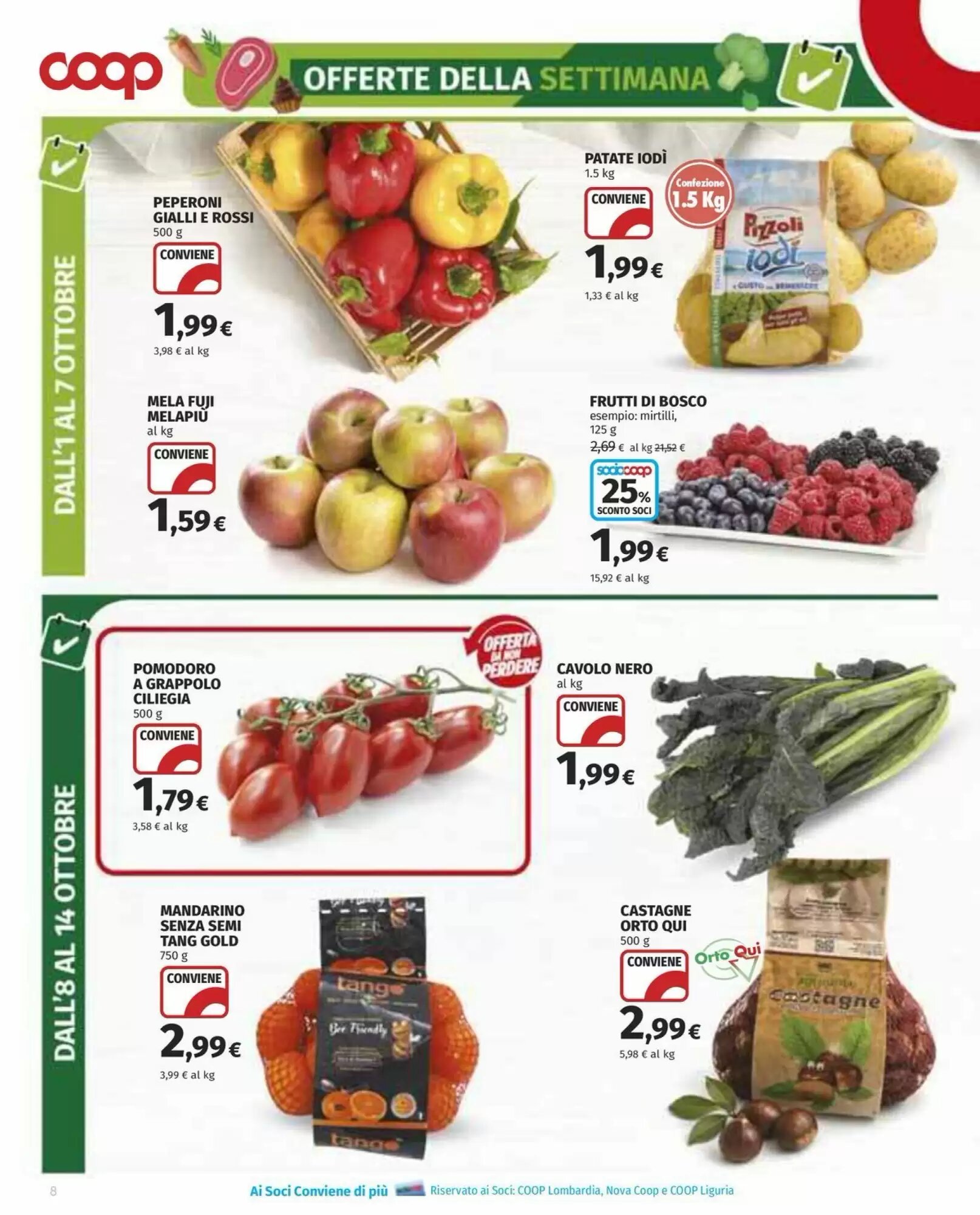 Volantino promozionale Coop  valide dal 01/10/2026 - Pagina 8.