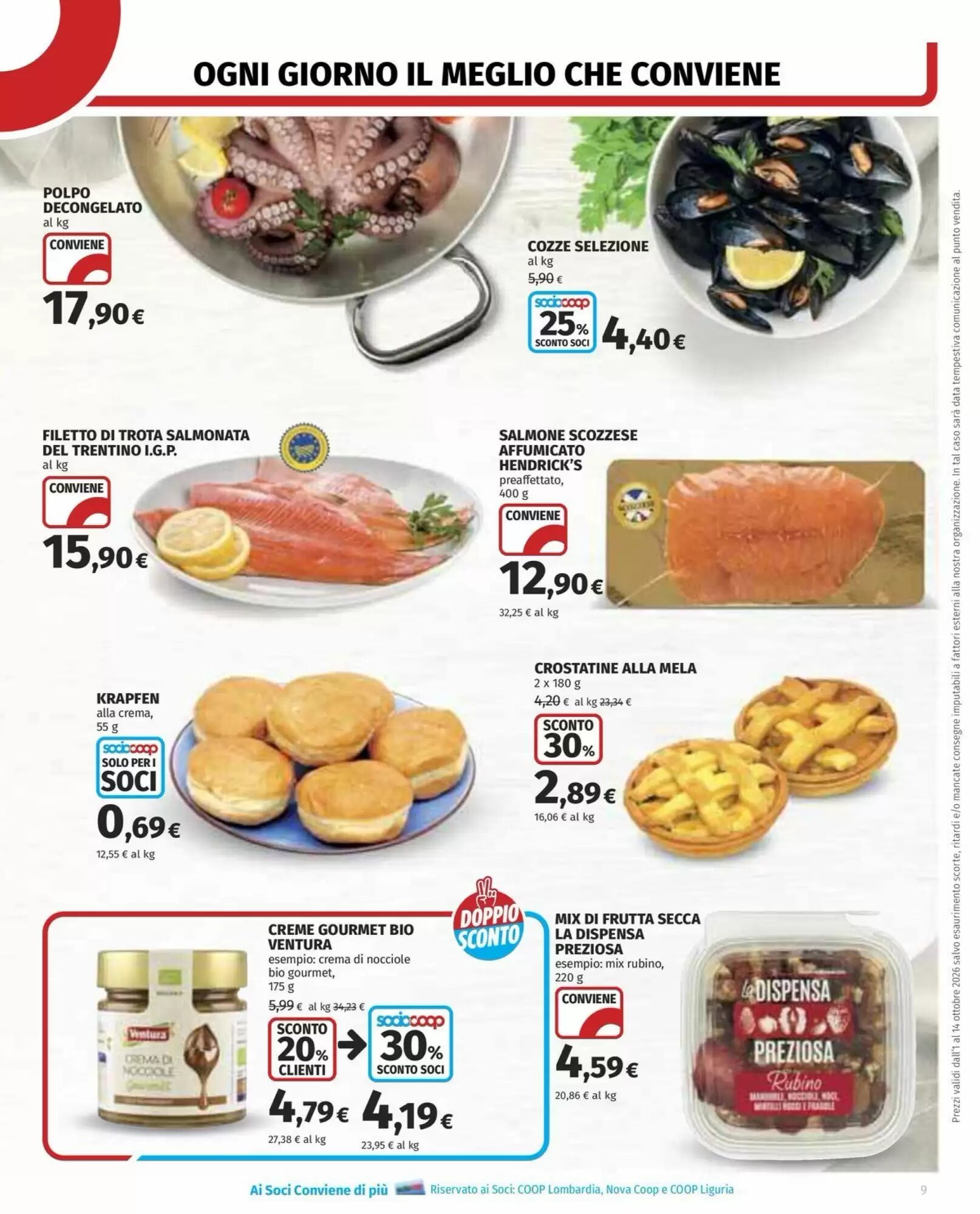 Volantino promozionale Coop  valide dal 01/10/2026 - Pagina 9.