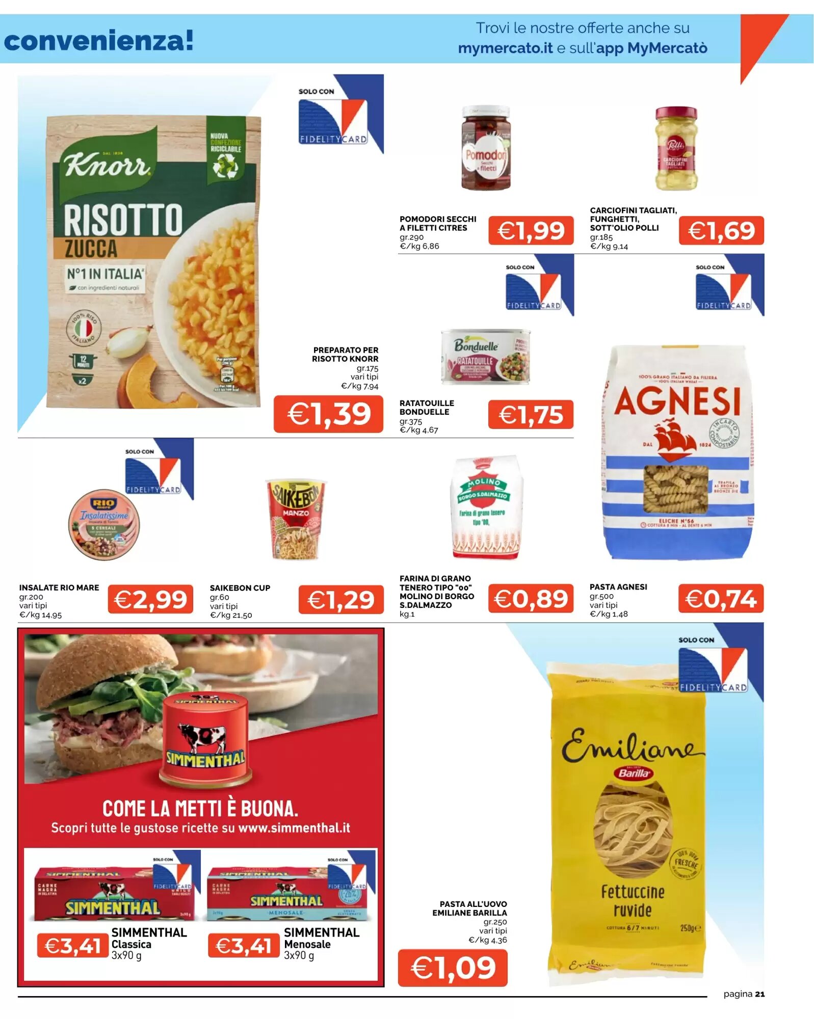 Volantino promozionale Mercatò Big  valide dal 01/10/2026 - Pagina 21.