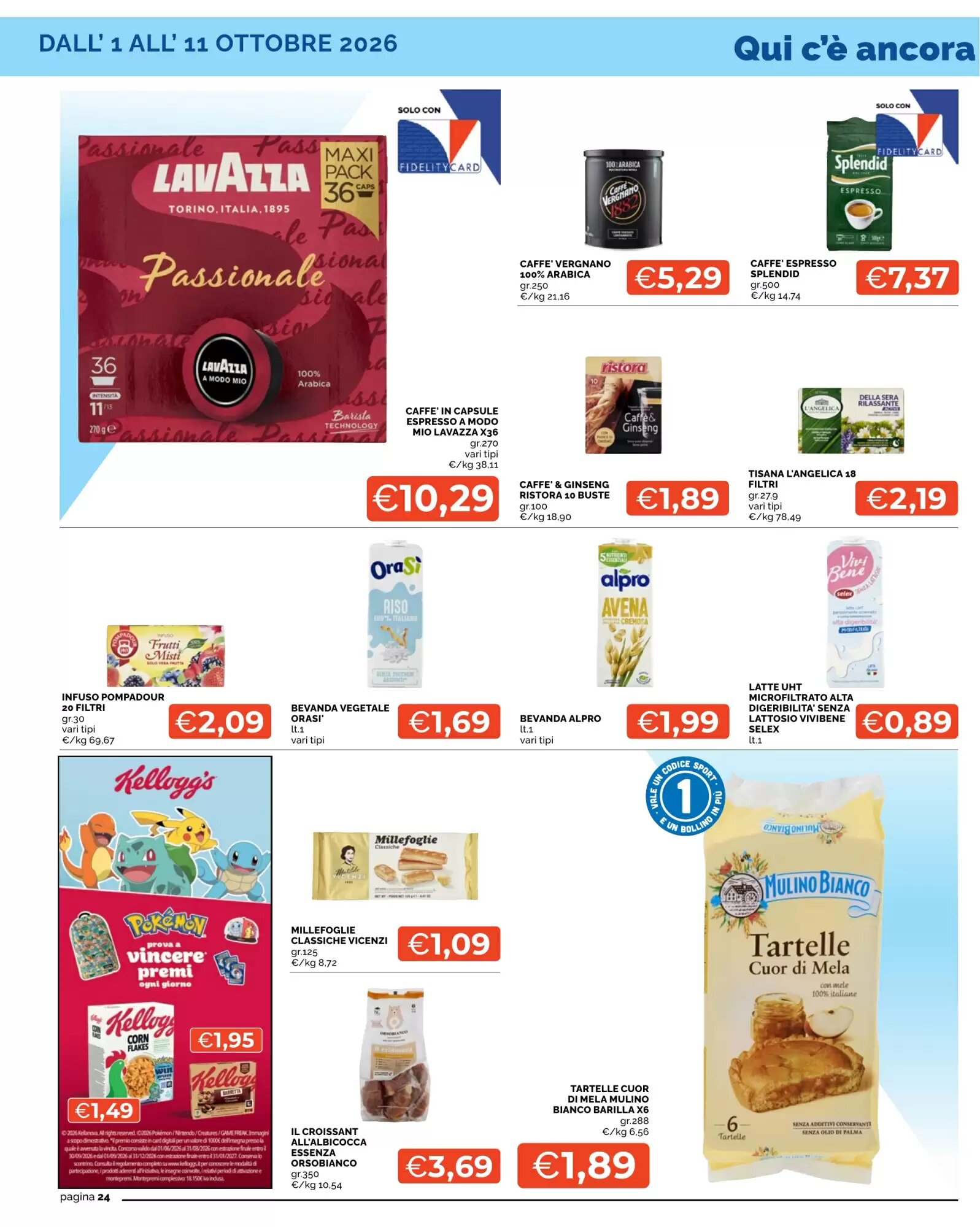 Volantino promozionale Mercatò Big  valide dal 01/10/2026 - Pagina 24.