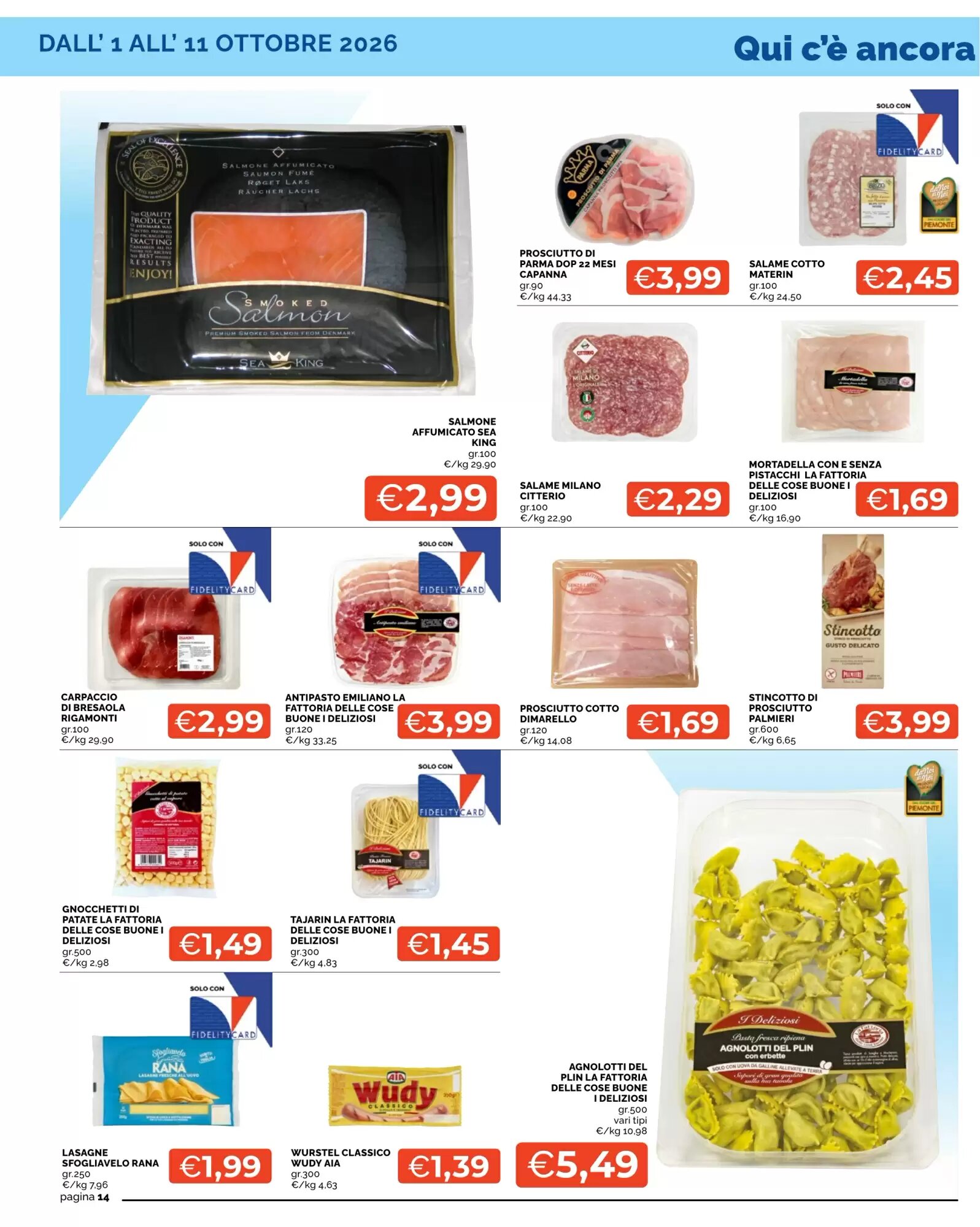 Volantino promozionale Mercatò  valide dal 01/10/2026 - Pagina 14.