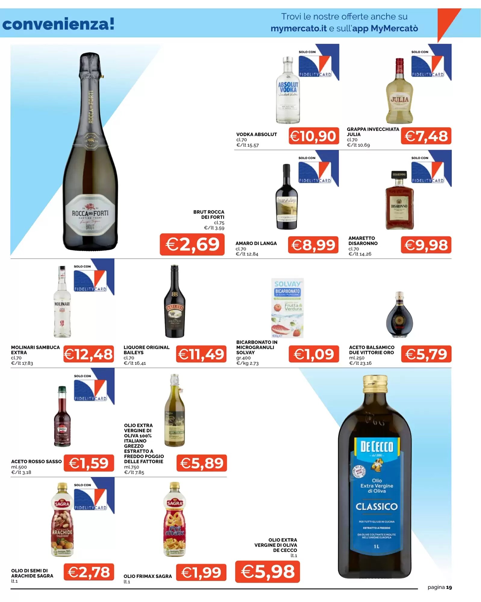 Volantino promozionale Mercatò  valide dal 01/10/2026 - Pagina 19.
