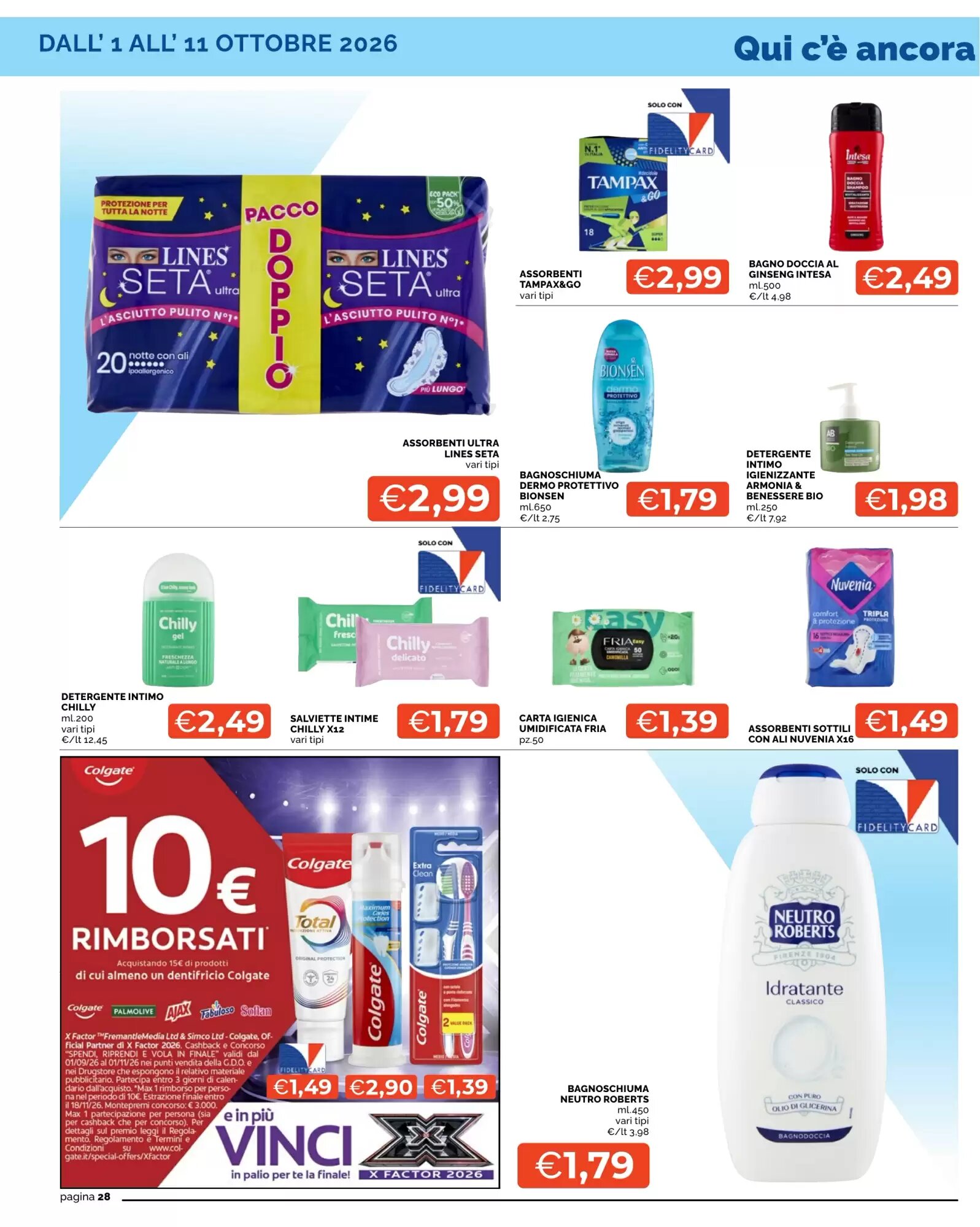 Volantino promozionale Mercatò  valide dal 01/10/2026 - Pagina 28.