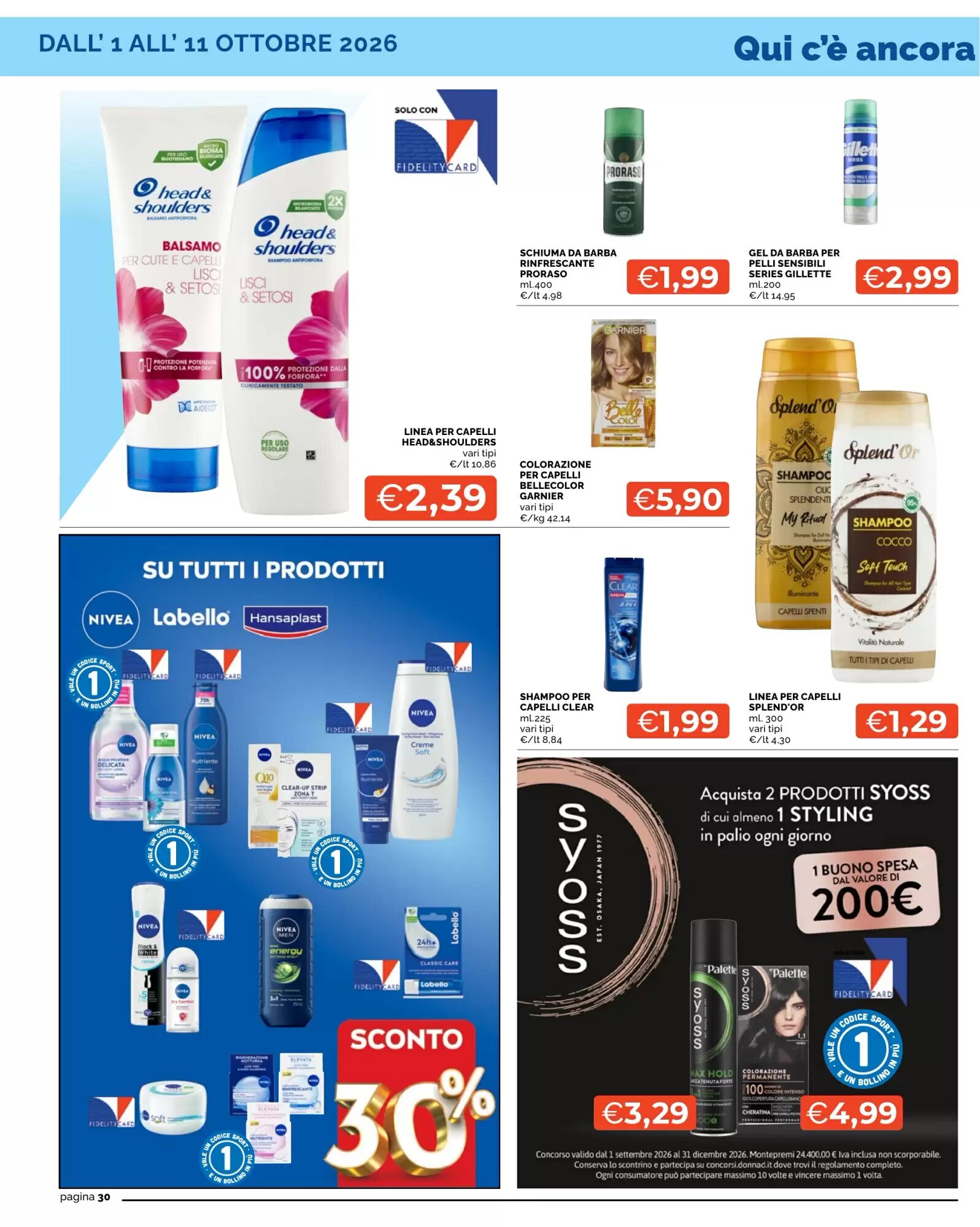Volantino promozionale Mercatò  valide dal 01/10/2026 - Pagina 30.