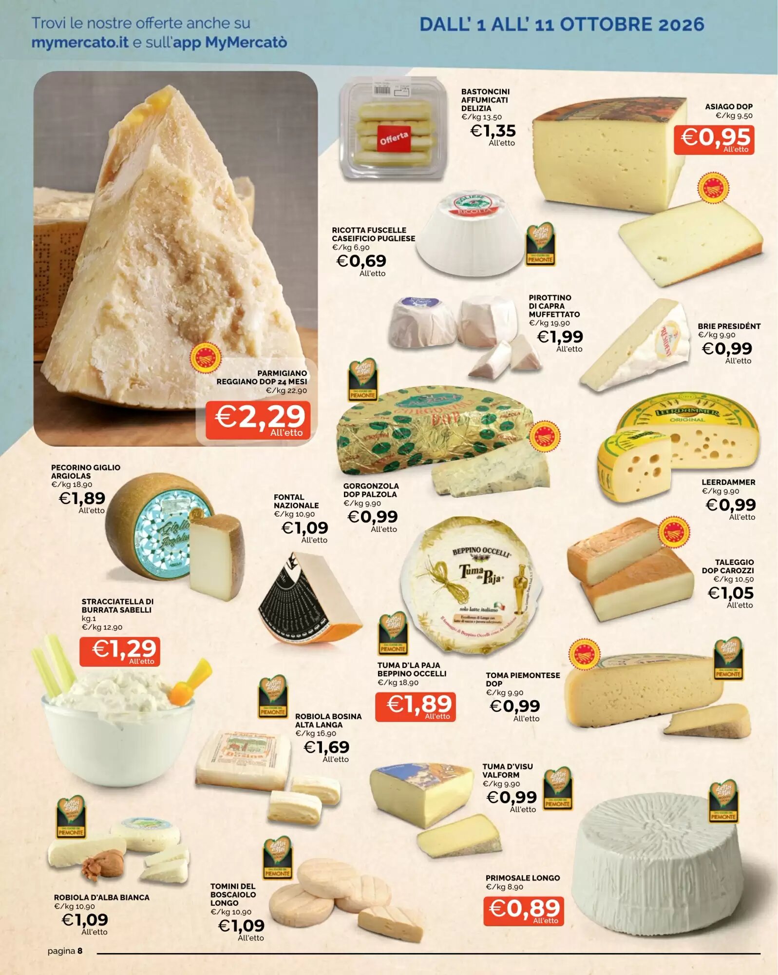 Volantino promozionale Mercatò  valide dal 01/10/2026 - Pagina 8.
